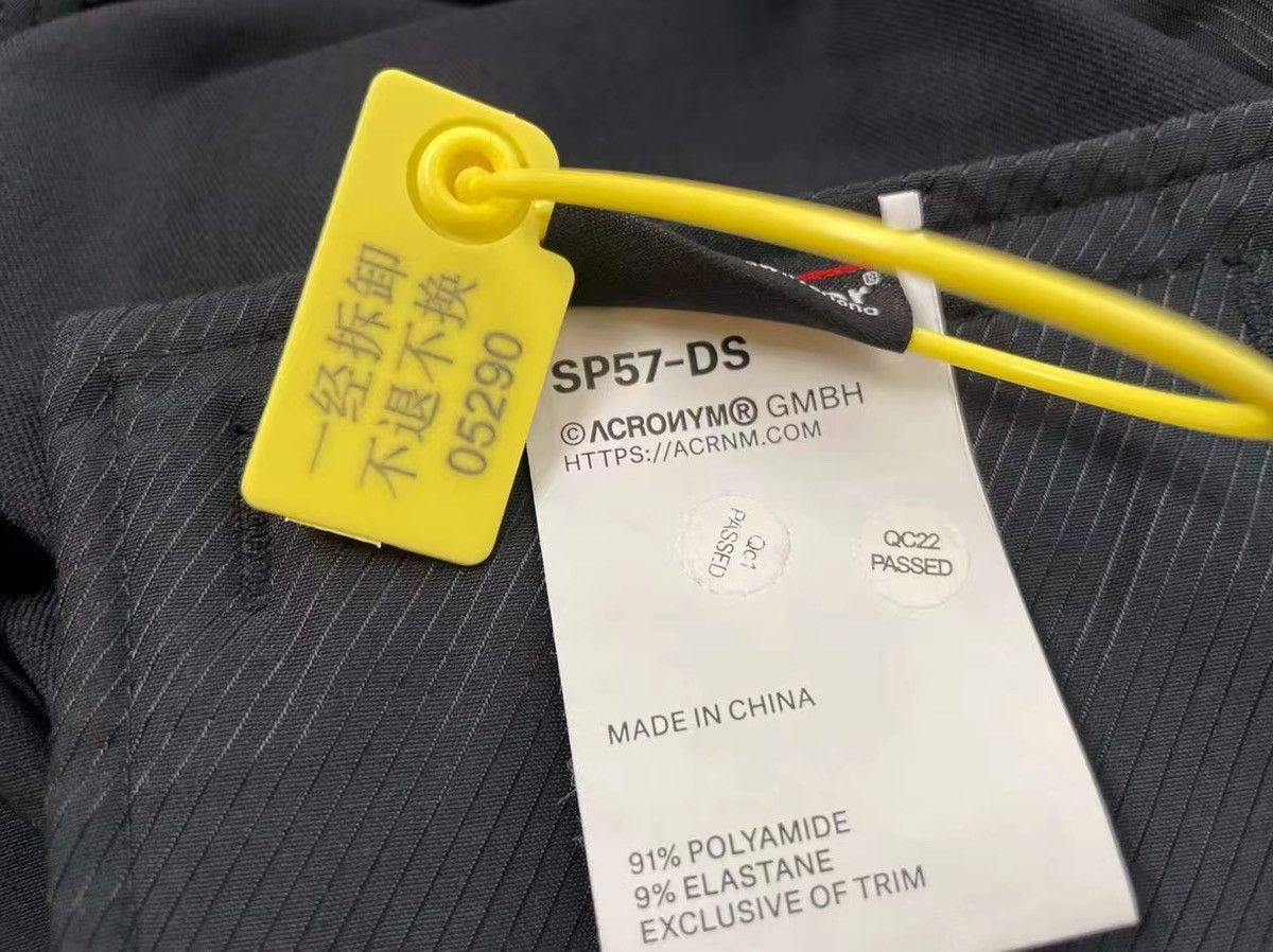 Acronym Acronym 24SS SP57-DS Schoeller Shorts Size US 32 / EU 48 - 5 Thumbnail