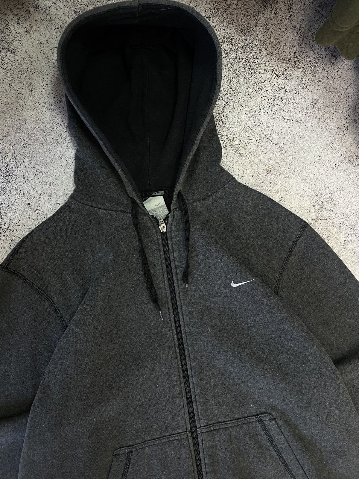 Nike NIKE VINTAGE ZIP UP HOODIE MINI SWOOSH Y2K STYLE Size US L / EU 52-54 / 3 - 5 Thumbnail
