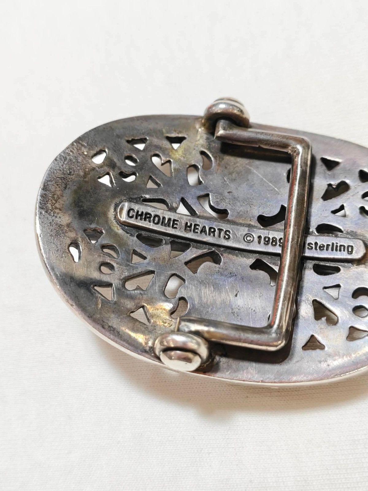 Chrome Hearts Chrome Hearts Oval Belt Buckel + Double Gromet Strap Size ONE SIZE - 12 Thumbnail