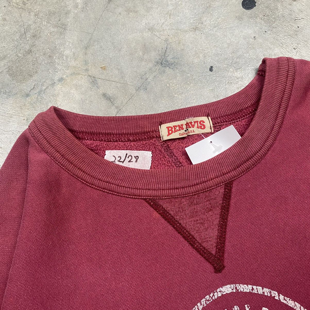 Ben Davis × Vintage OG Grail Late 80s Ben Davis Double V Crewneck Size US M / EU 48-50 / 2 - 3 Thumbnail