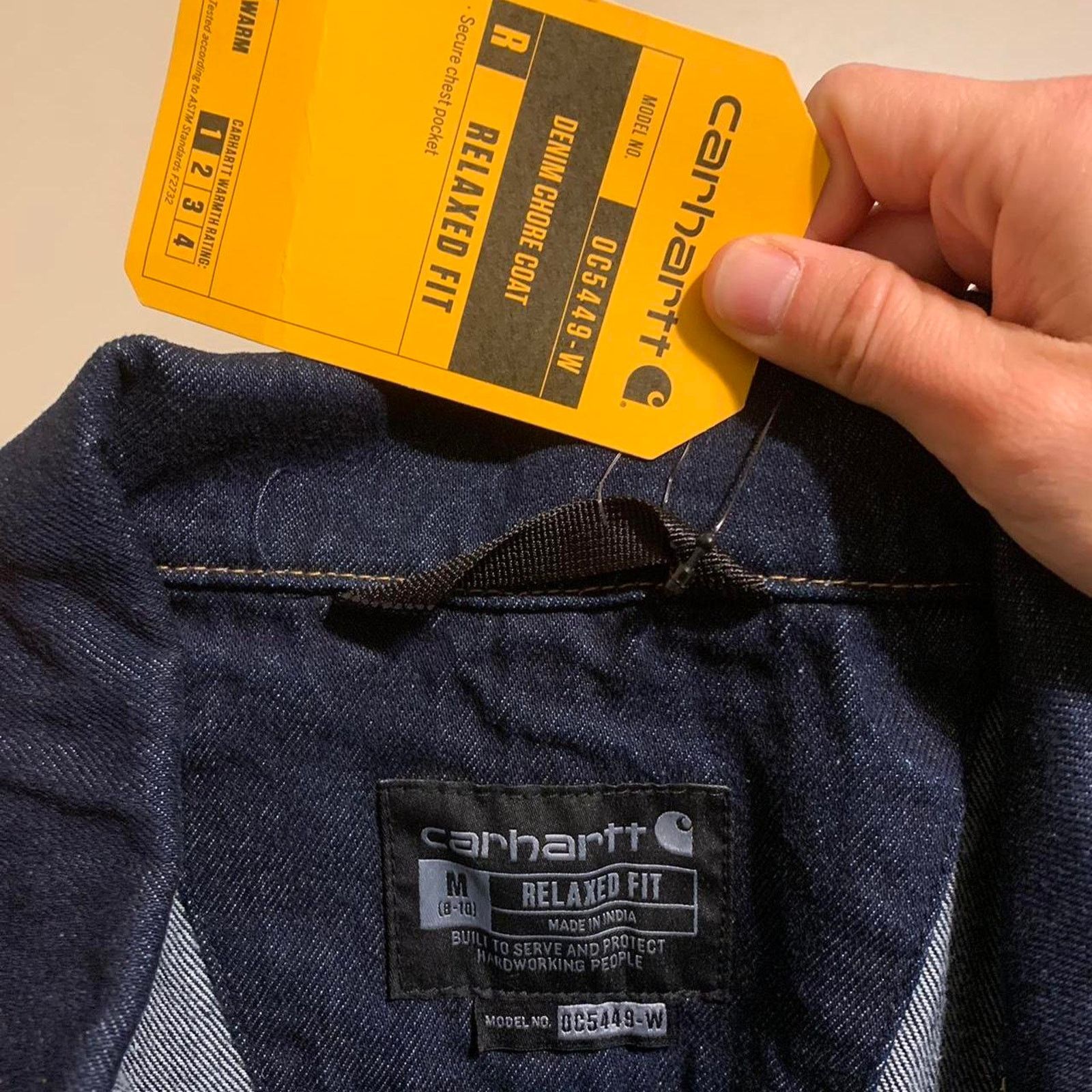 Carhartt Carhartt Relaxed Fit Denim Chore jacket New with tags Size M / US 6-8 / IT 42-44 - 5 Thumbnail