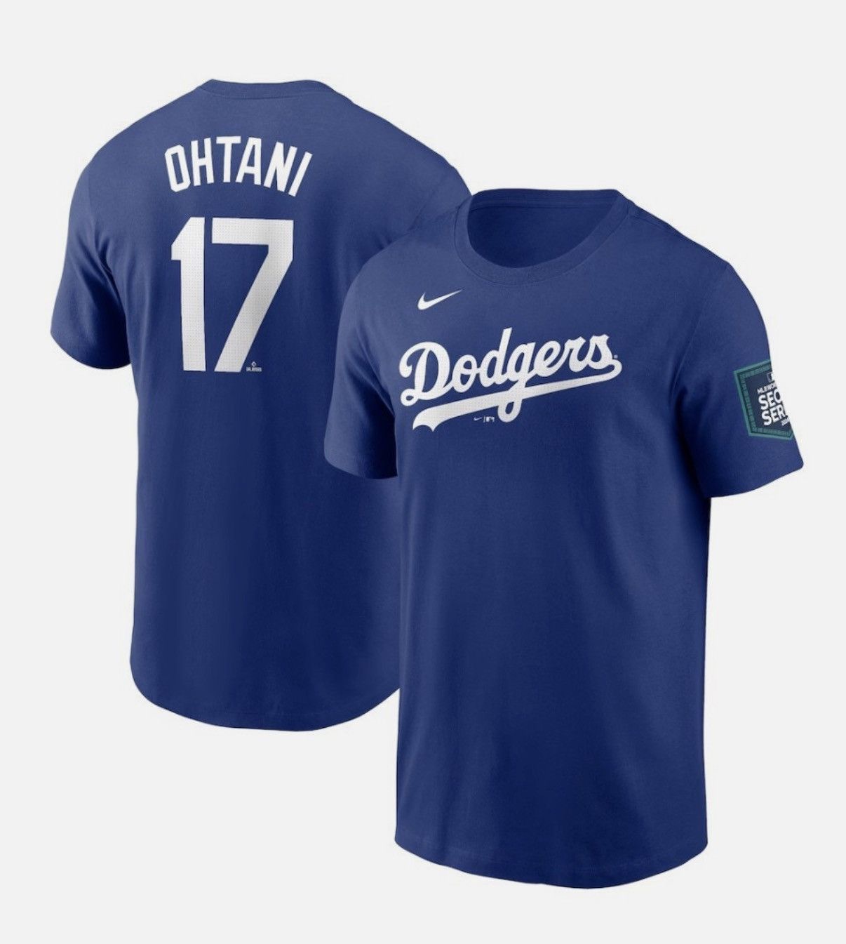 Nike Shohei Ohtani LA Dodgers Nike 2024 Seoul Series New Large Size US L / EU 52-54 / 3 - 1 Thumbnail