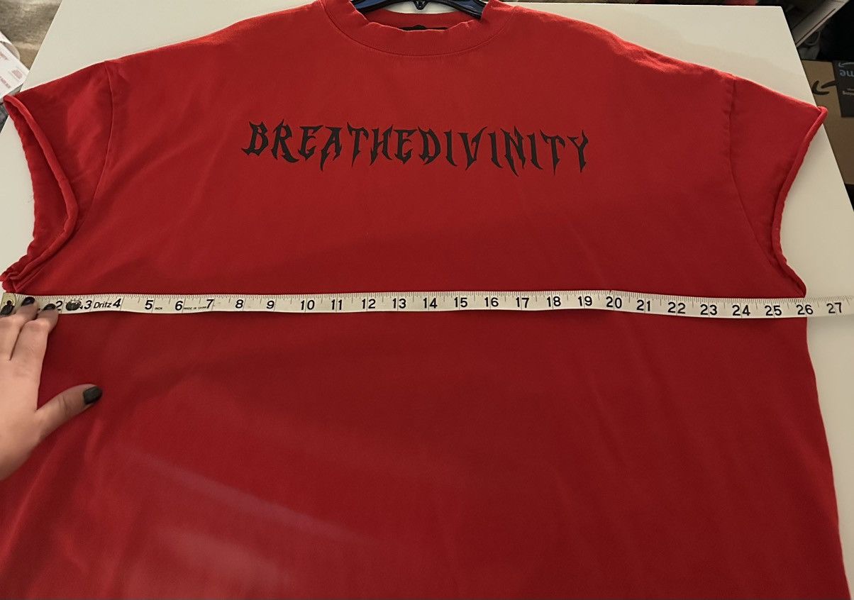 Other BreatheDivinity Delt? Tee Cut Off Sleeve Logo Venom? Red Size US XXL / EU 58 / 5 - 3 Thumbnail