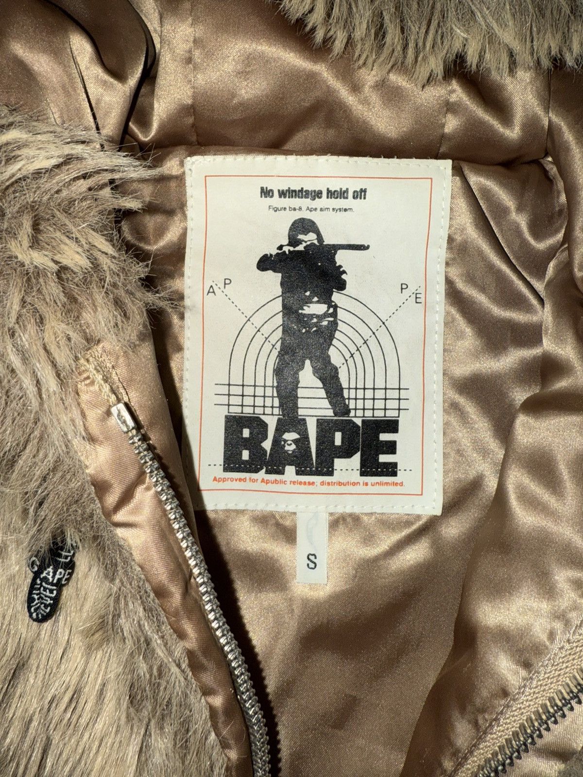 Bape Faux Fur Jacket Size US S / EU 44-46 / 1 - 2 Thumbnail