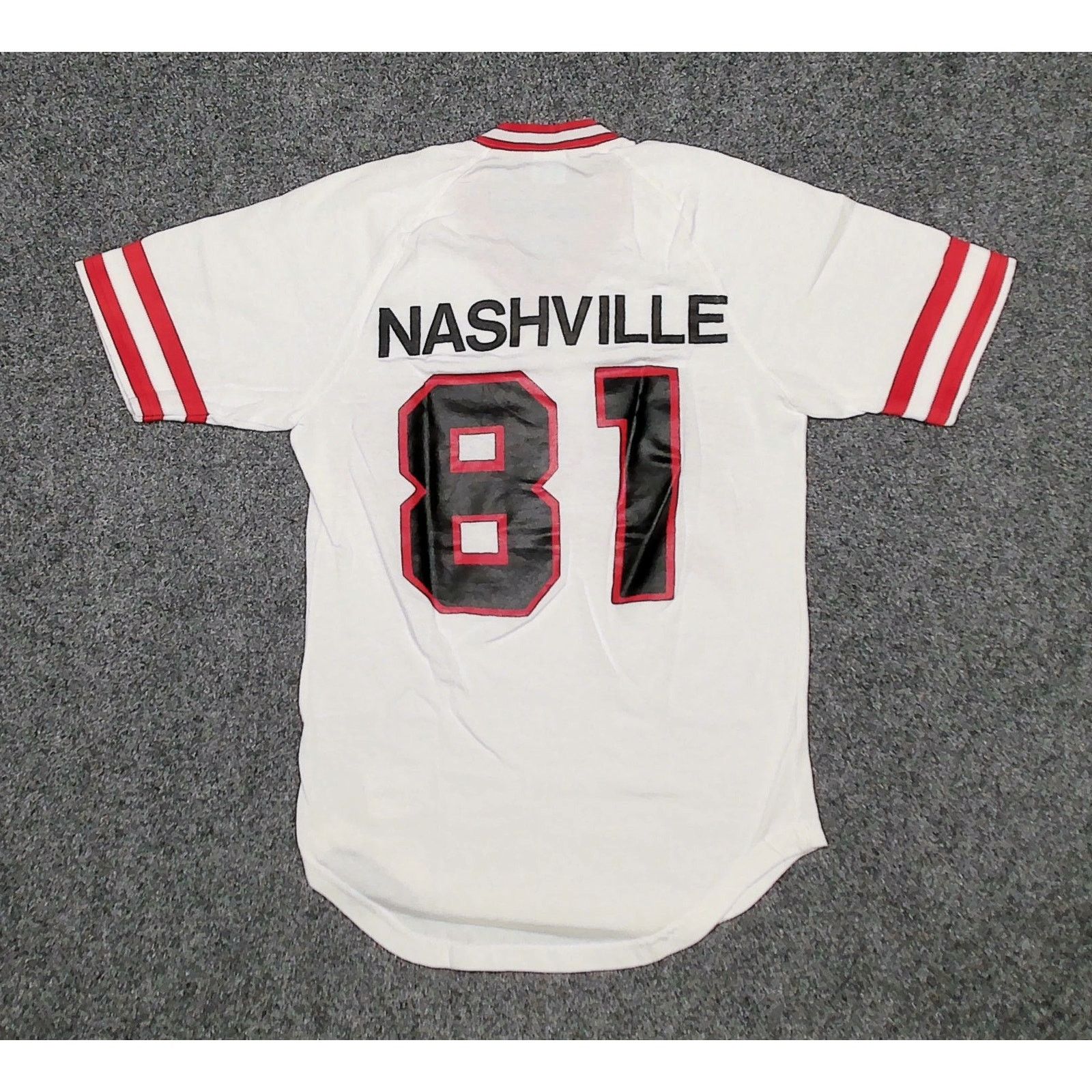 Champion Champion | Vintage 1981 TGI Fridays Baseball Jersey Size S / US 4 / IT 40 - 3 Thumbnail