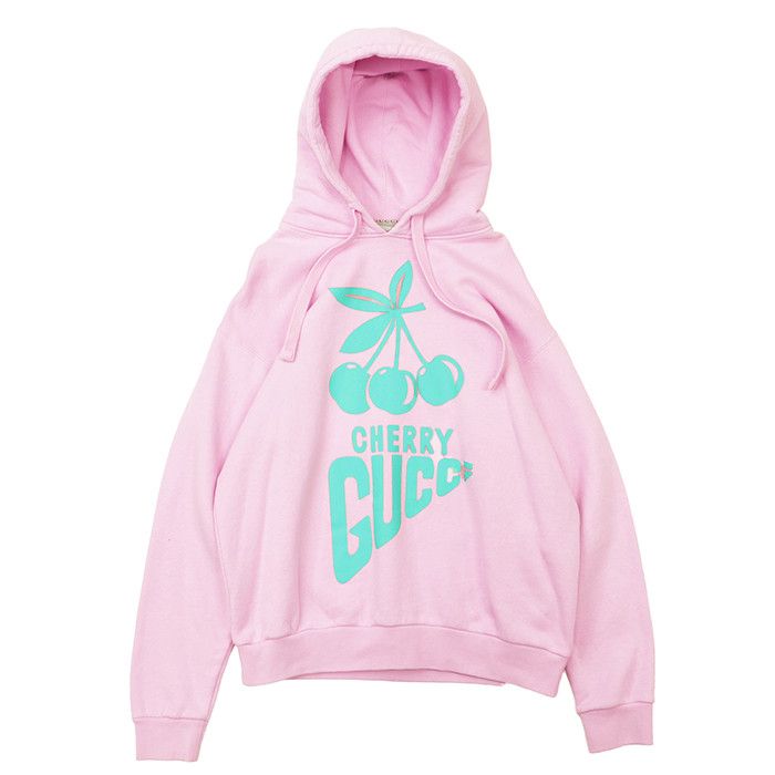 Gucci Gucci Gucci CHERRY French Terry Sweatshirt Textile Sweatshirts & Hoodies DUTY FREE for USA Size ONE SIZE - 1 Thumbnail