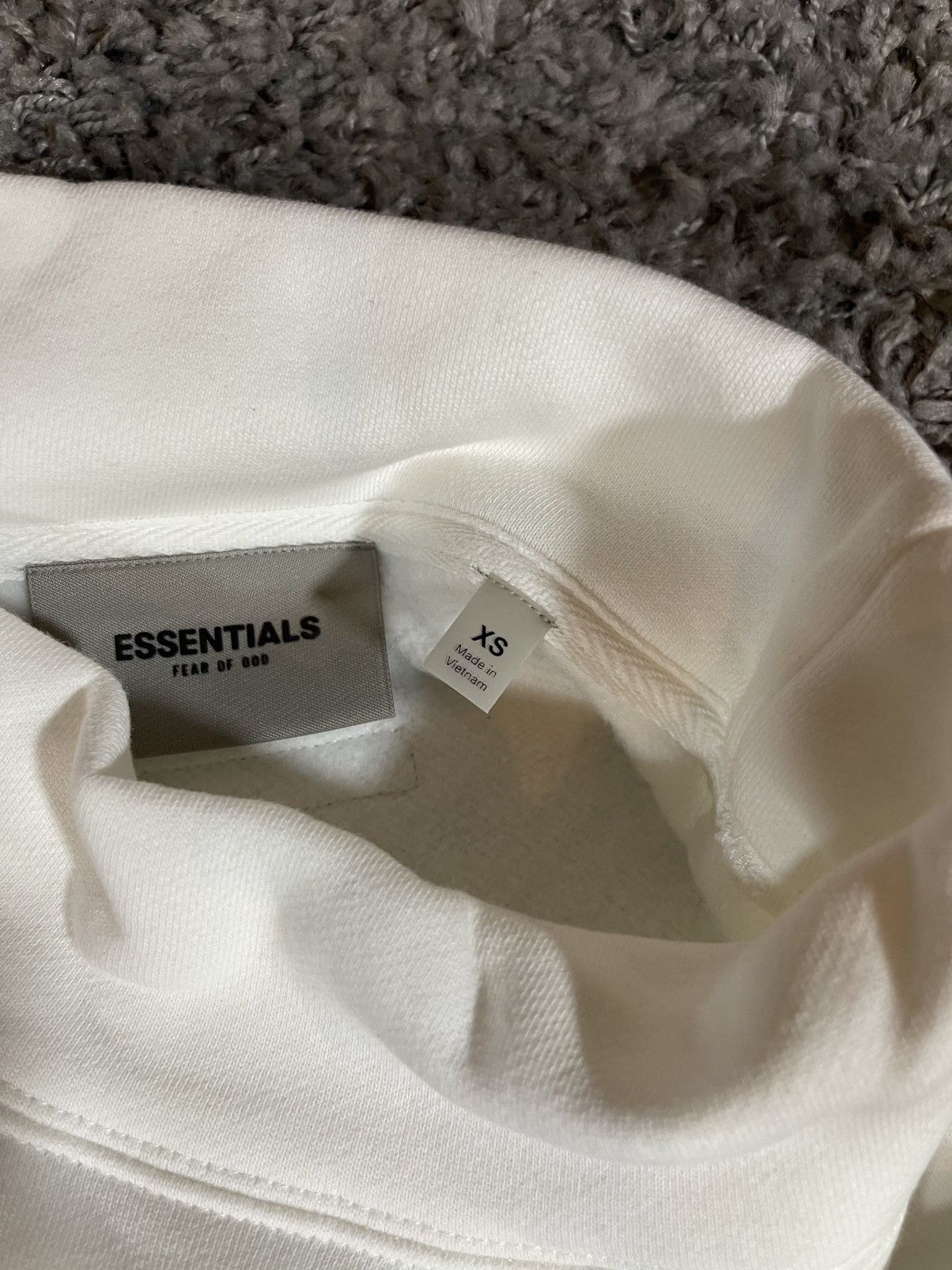 Essentials Fear of God Essentials Pull-over Mockneck Sweatshirts White Size US XS / EU 42 / 0 - 6 Thumbnail