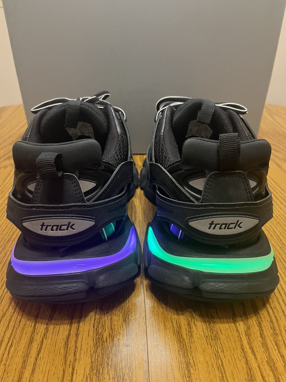 Balenciaga Balenciaga Track LED Sneaker Size US 12 / EU 45 - 5 Thumbnail