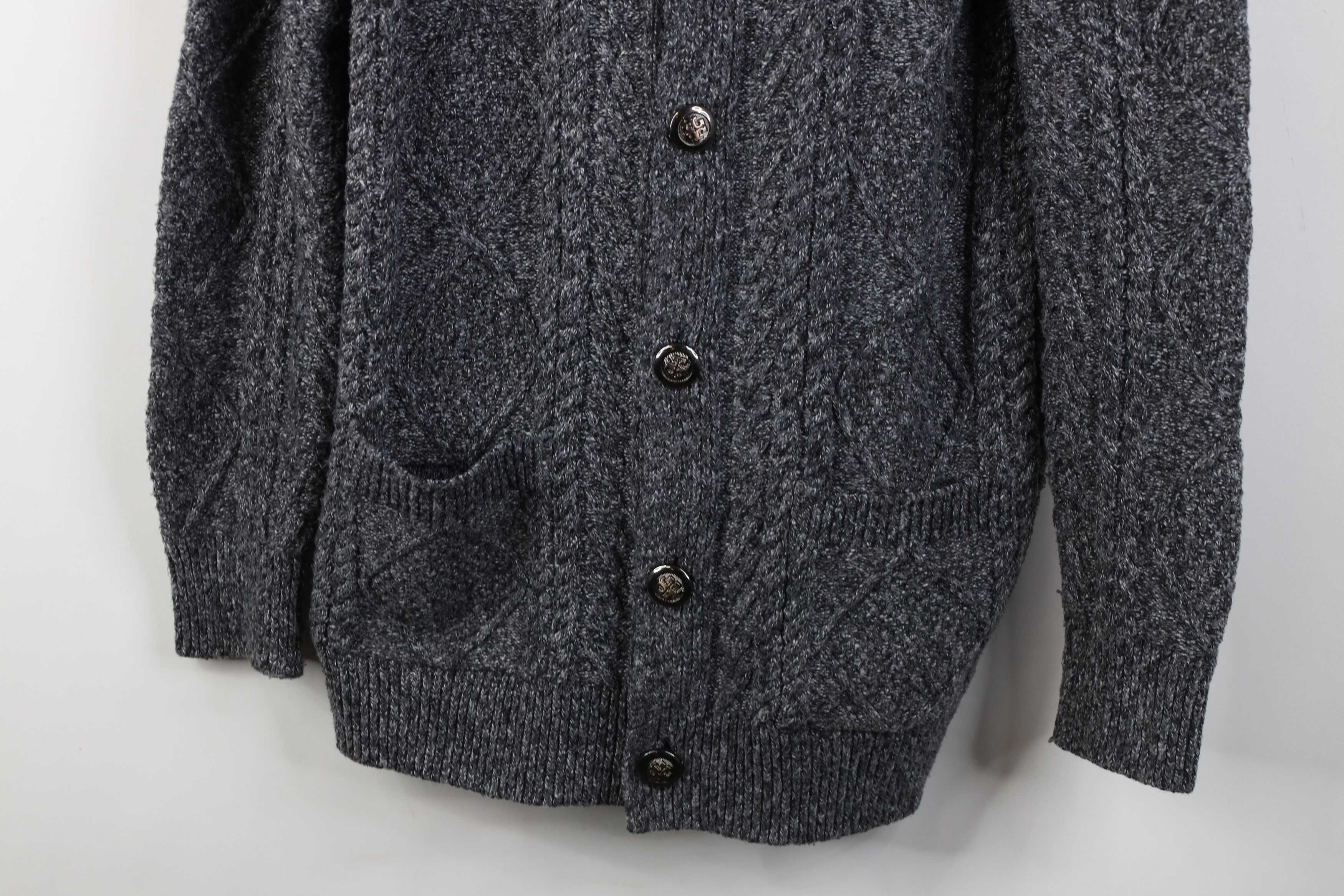 Tory Burch Tory Burch Chunky Fisherman Cable Knit Cardigan Sweater Size XXL / US 16-18 / IT 52-54 - 3 Thumbnail