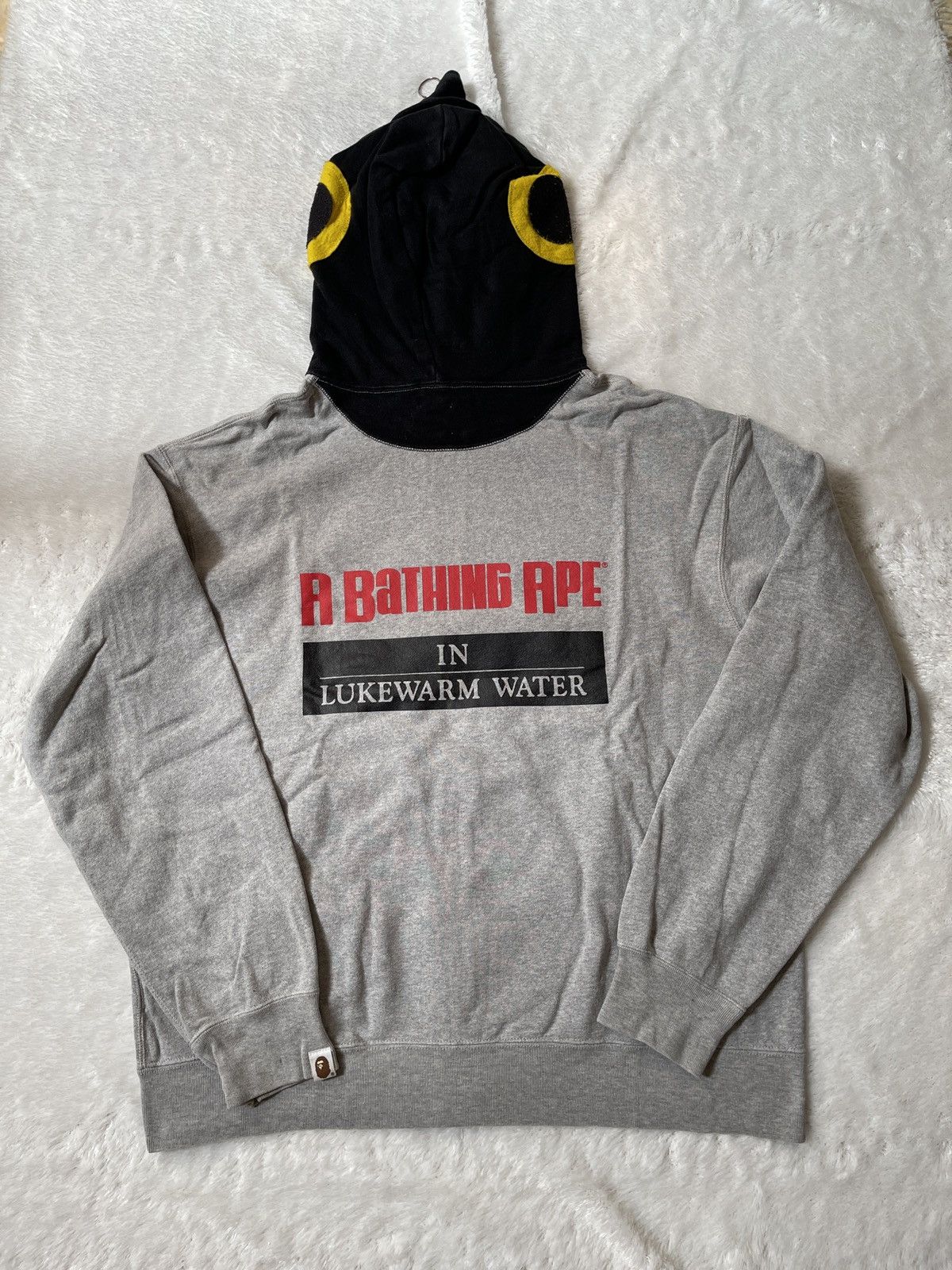 BAPE Fullzip Hoodie fish in lukewarm water