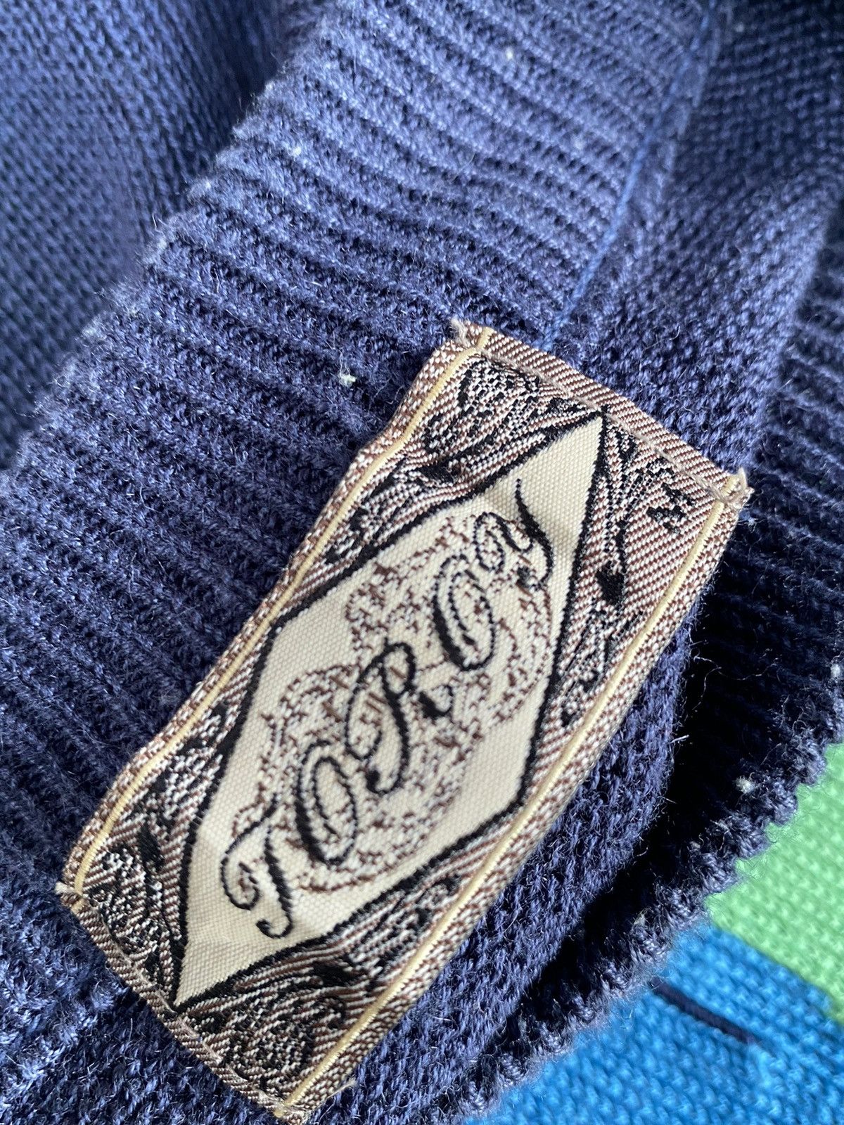 Japanese Brand × Vintage Vtg 90s Toroy Sweater Knitwear Size US M / EU 48-50 / 2 - 6 Thumbnail