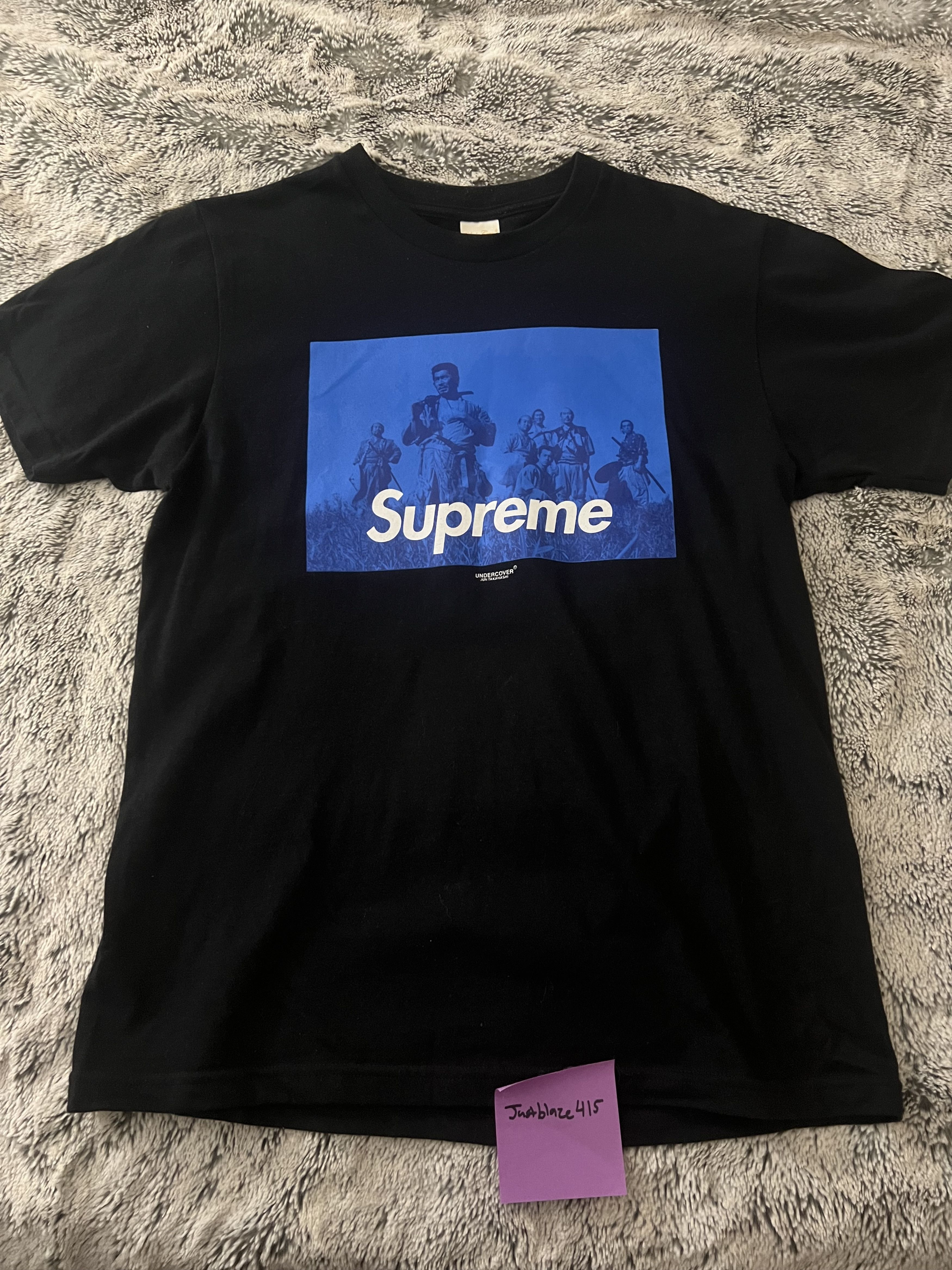 Supreme サムライ 侍 Tシャツ L Supreme×UNDERCOVER 16AWSeven Samurai Tee 七人の侍半袖Tシャツ