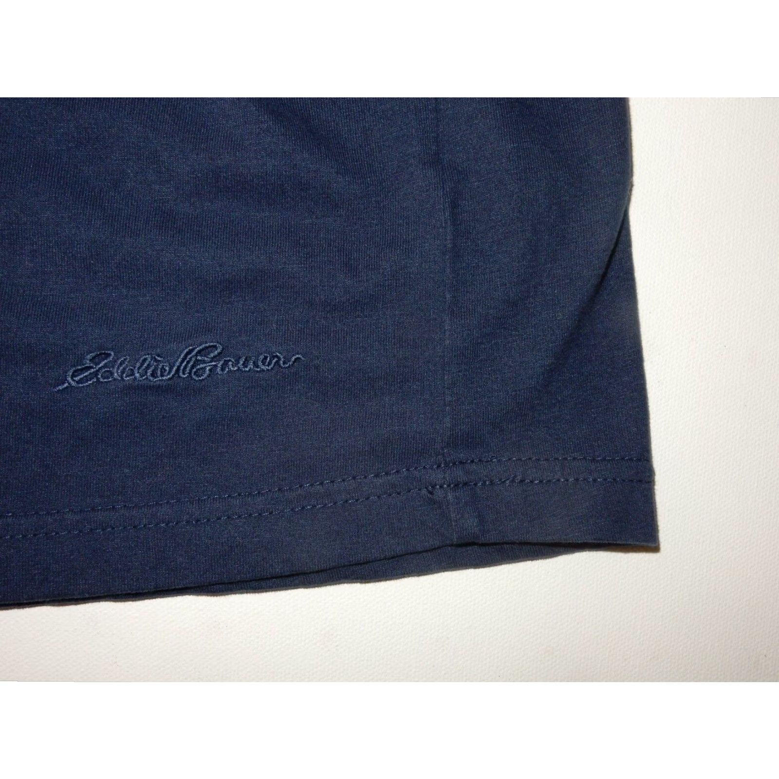 Eddie Bauer Eddie Bauer Men's Long Sleeve T-Shirt Blue XL Cotton Size US XL / EU 56 / 4 - 2 Thumbnail