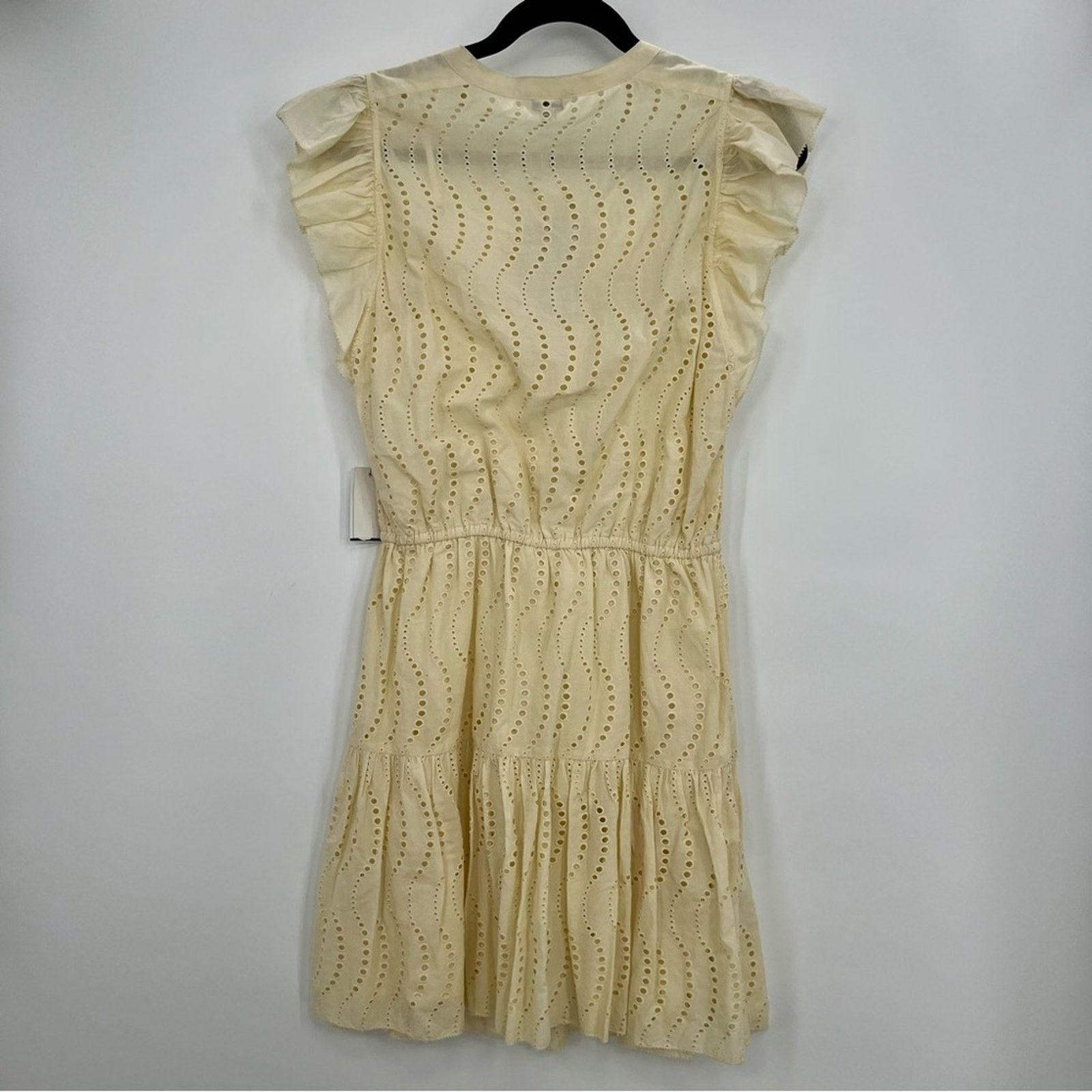 Joie NWT Joie The Krystina Dress Lace Eyelet Mini Dress Floral M Size M / US 6-8 / IT 42-44 - 12 Thumbnail