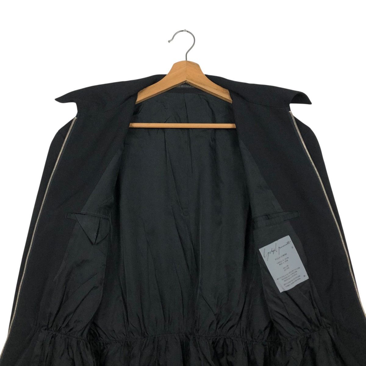 Yohji Yamamoto 🔥RICH BLACK VINTAGE 80’s YOHJI YAMAMOTO POUR HOMME BUCKLE M Size US M / EU 48-50 / 2 - 12 Thumbnail