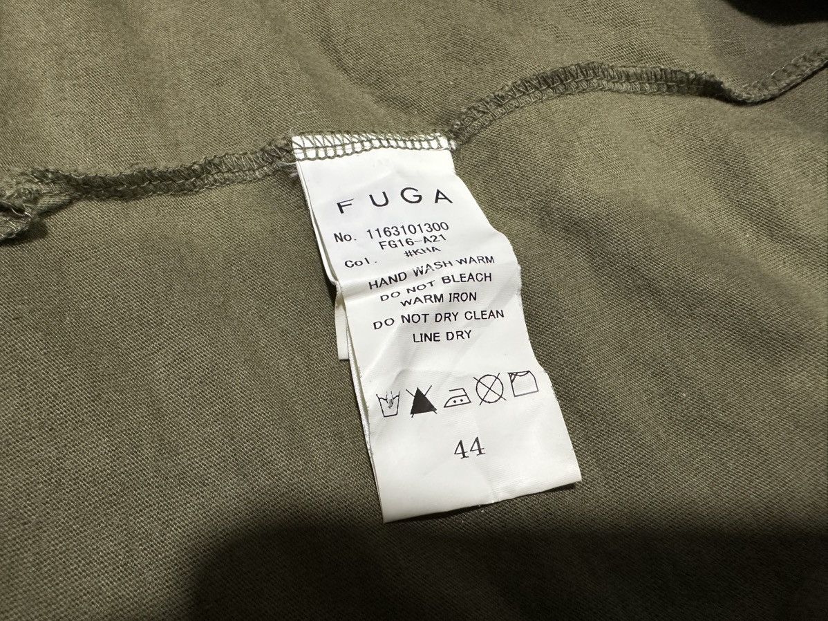 GOSTAR DE FUGA 🔥Y2K Archived Fuga Ash Dyed Shirt Vkei Goth Punk Size US L / EU 52-54 / 3 - 7 Thumbnail