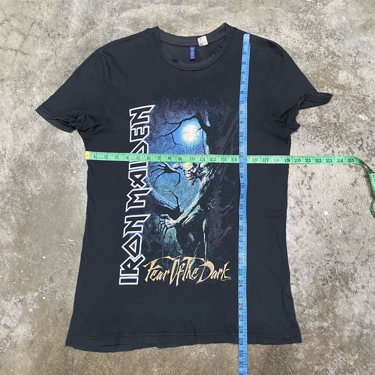 Band Tees × Iron Maiden × Vintage RARE💥 IRON MAIDEN Fear Of The Dark Band T Shirt Size US M / EU 48-50 / 2 - 10 Thumbnail
