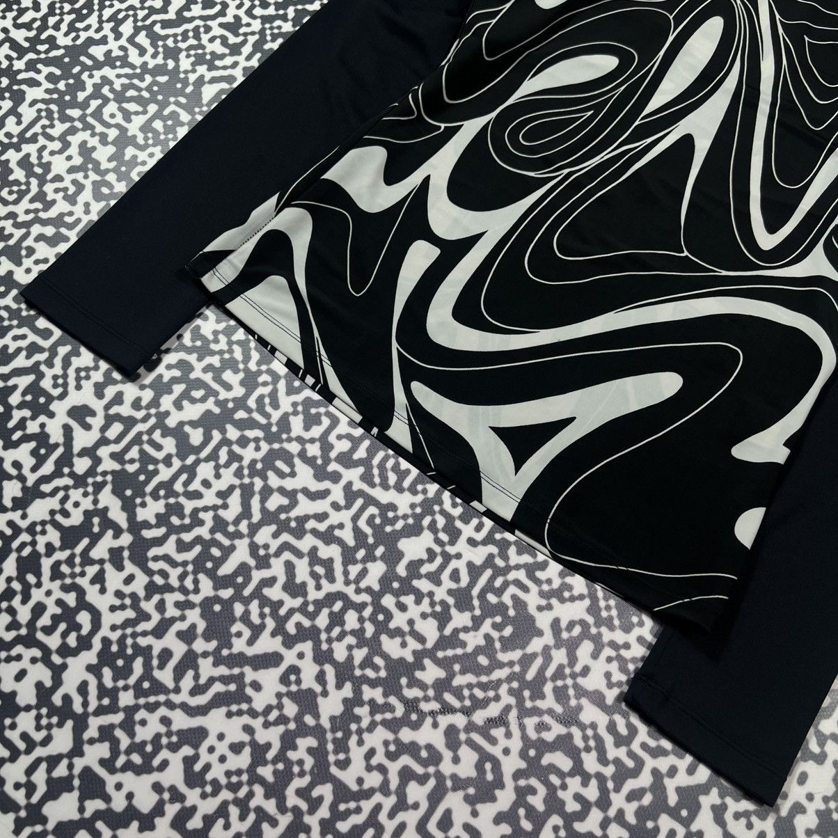 Japanese Brand Vintage Y2K Japanese Abstract Print Retro Style Longsleeve Size M / US 6-8 / IT 42-44 - 9 Thumbnail