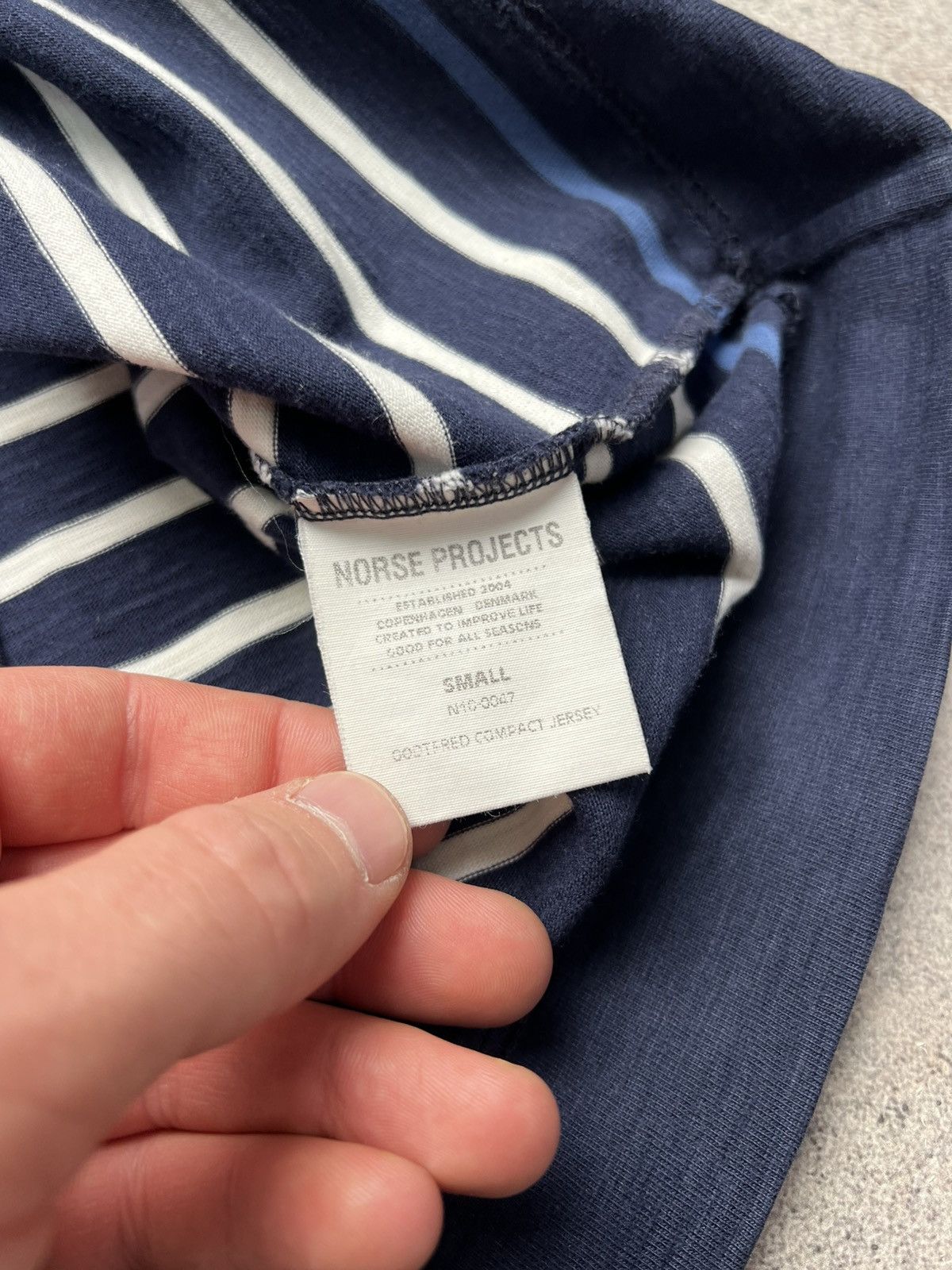 Norse Projects Norse Projects striped jumper Size US S / EU 44-46 / 1 - 5 Thumbnail
