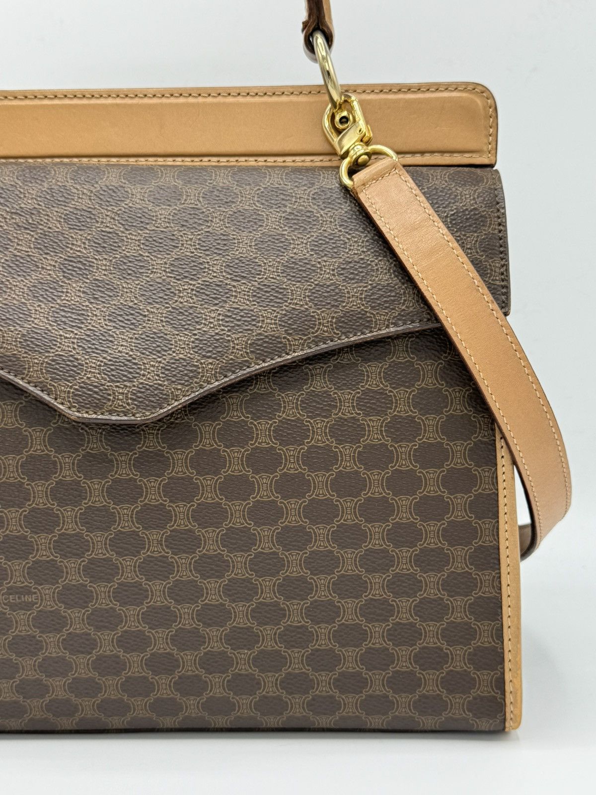 Celine CELINE Sac Handtasche Tasche Crossbody Bag Borsa Bag Macadam Size ONE SIZE - 7 Thumbnail