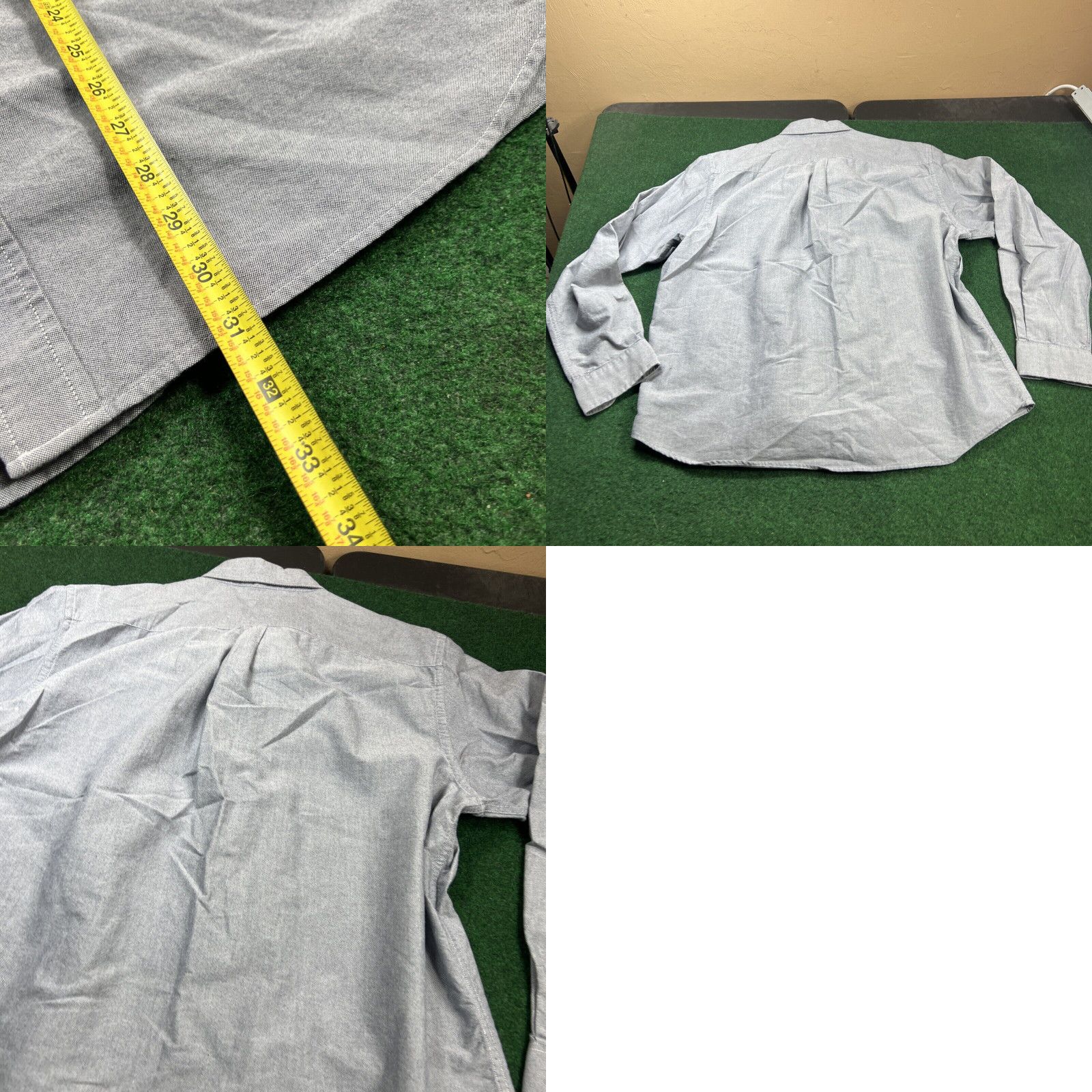 Eddie Bauer Eddie Bauer Shirt Mens XL Gray Tall Hiking Relaxed Fit Button Up Collared Casual Size US XL / EU 56 / 4 - 8 Thumbnail