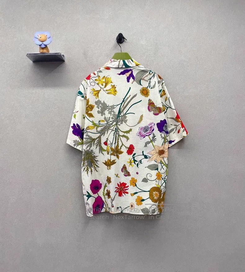 Gucci Gucci Floral series white shirt Size US S / EU 44-46 / 1 - 2 Thumbnail