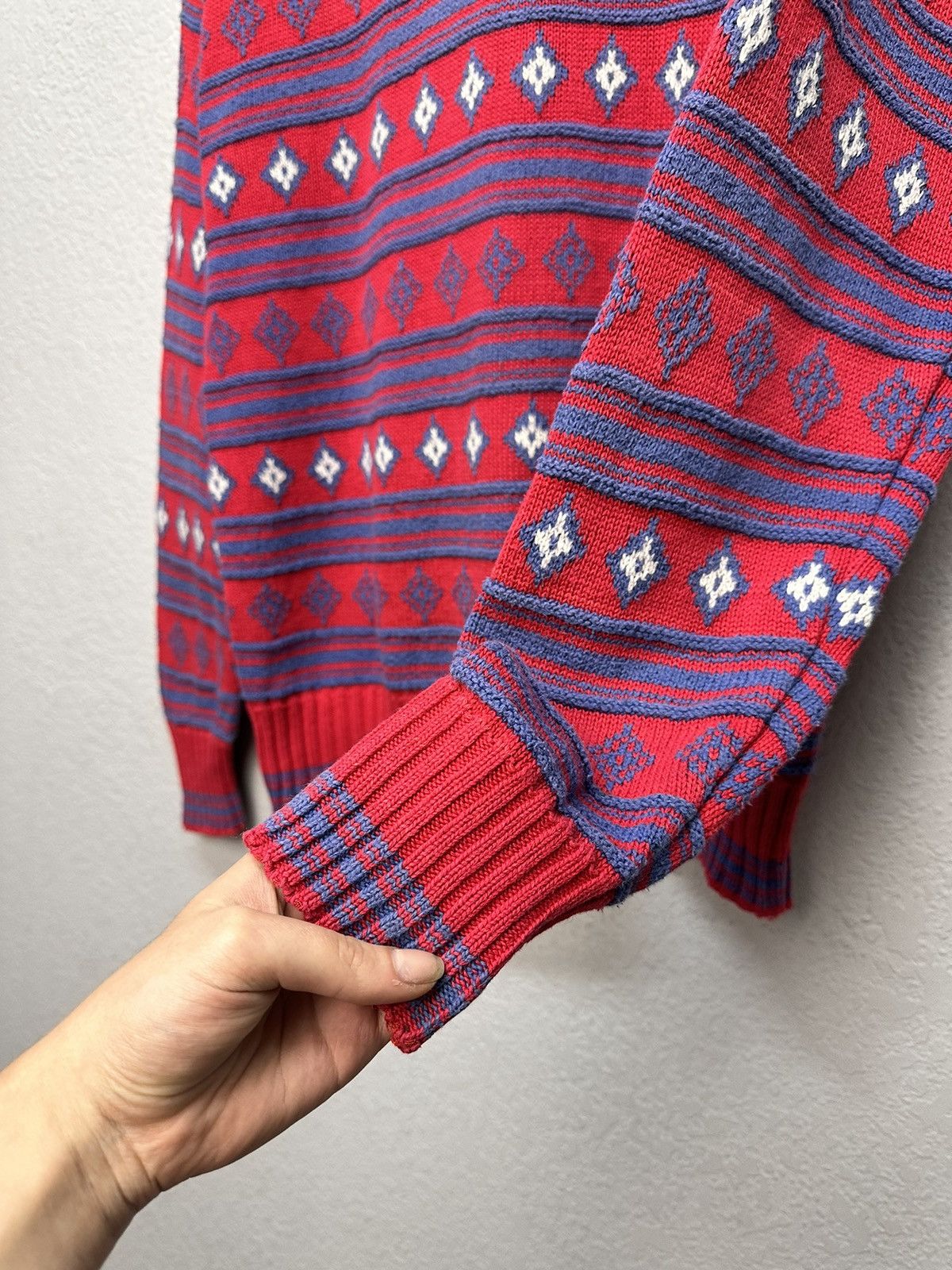 Chaps Ralph Lauren Ralph Lauren vintage knit sweater fair isle 90s preppy style Size US M / EU 48-50 / 2 - 5 Thumbnail