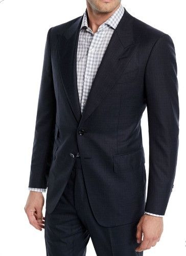 Tom Ford o1loc1c0724 15SL40 Jacket in Navy Blue Size US XXL / EU 58 / 5 - 1 Preview