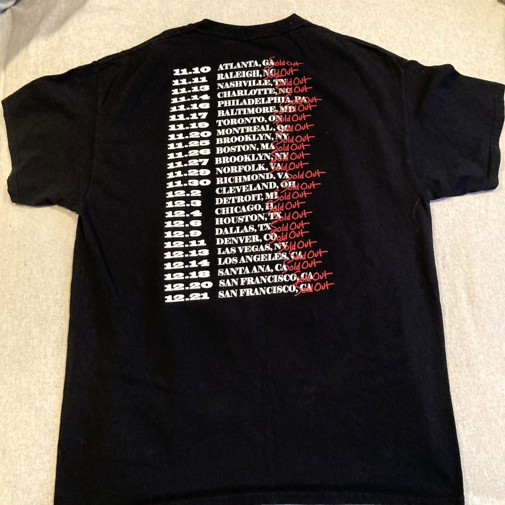 Vintage VINTAGE? No. H.E.R Shirt Men Medium Black All Seasons Logo Crew Neck Short Sleeve T-Shirt Tour Concert The Thread Shop Size US M / EU 48-50 / 2 - 4 Thumbnail