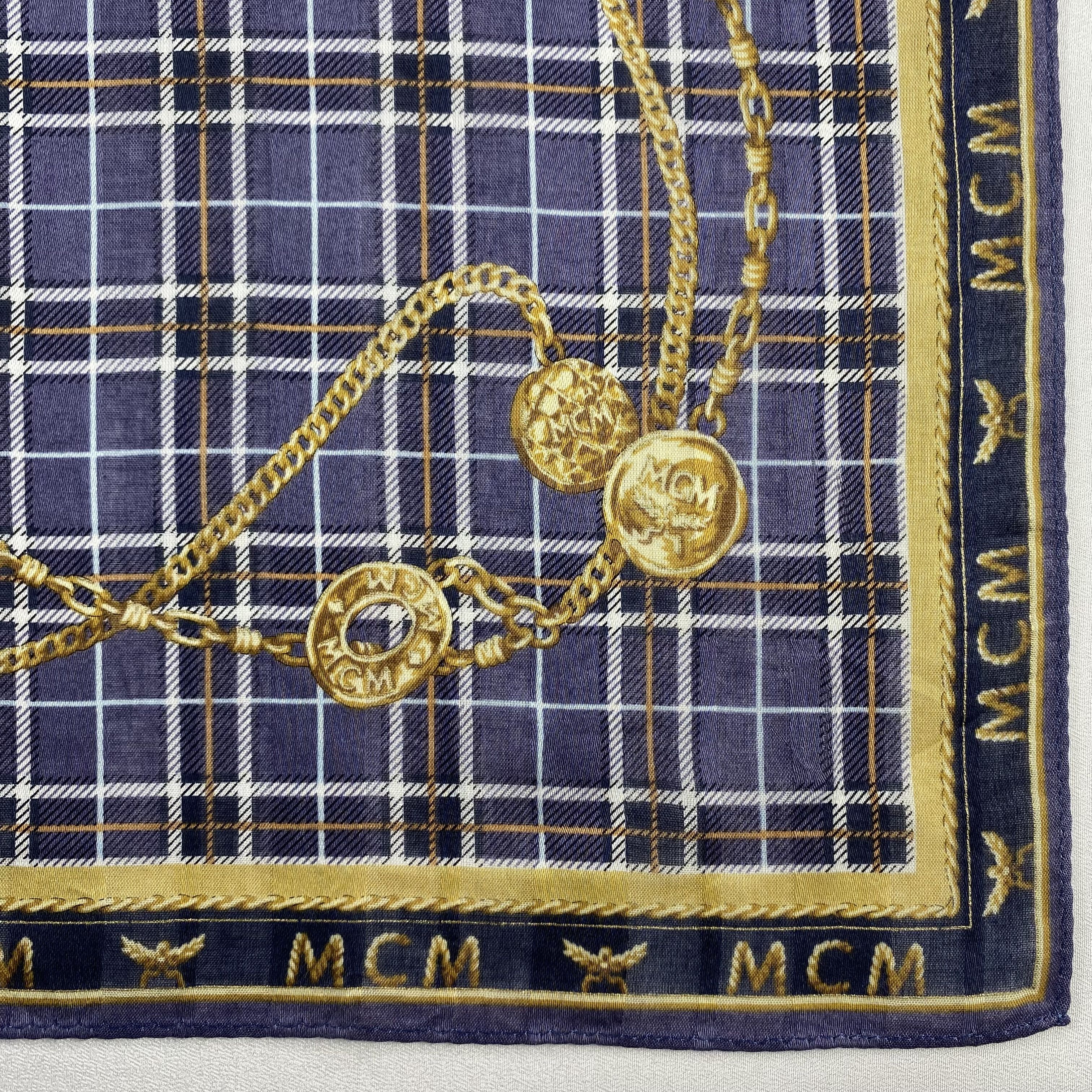 MCM × Vintage MCM Neckerchief / Bandana / Handkerchief-P596 Size ONE SIZE - 3 Thumbnail