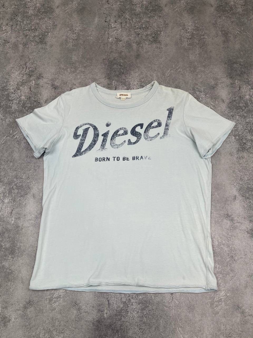 Diesel Diesel Men Vintage Cotton T-Shirt Light Size M Size US M / EU 48-50 / 2 - 1 Thumbnail