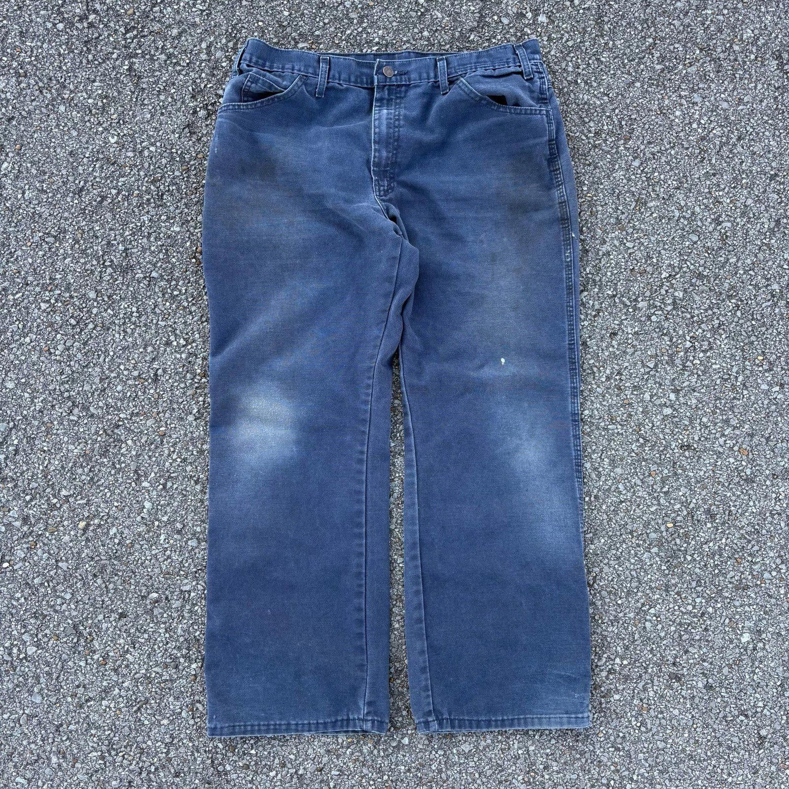 Carhartt Vintage 90s navy carhartt style pants Size US 34 / EU 50 - 8 Thumbnail