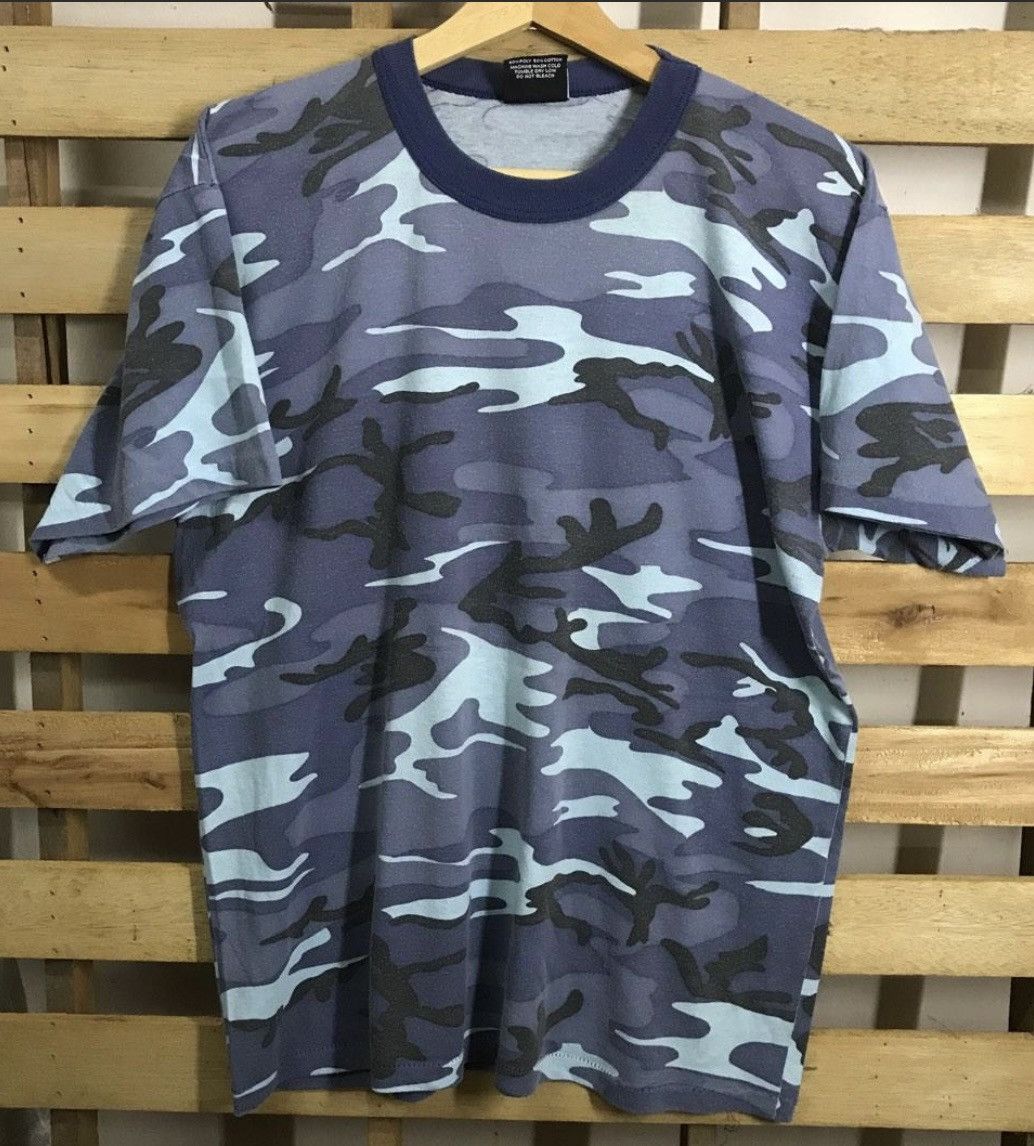 Vintage Vintage Single Stich Camo tee Size US L / EU 52-54 / 3 - 1 Thumbnail