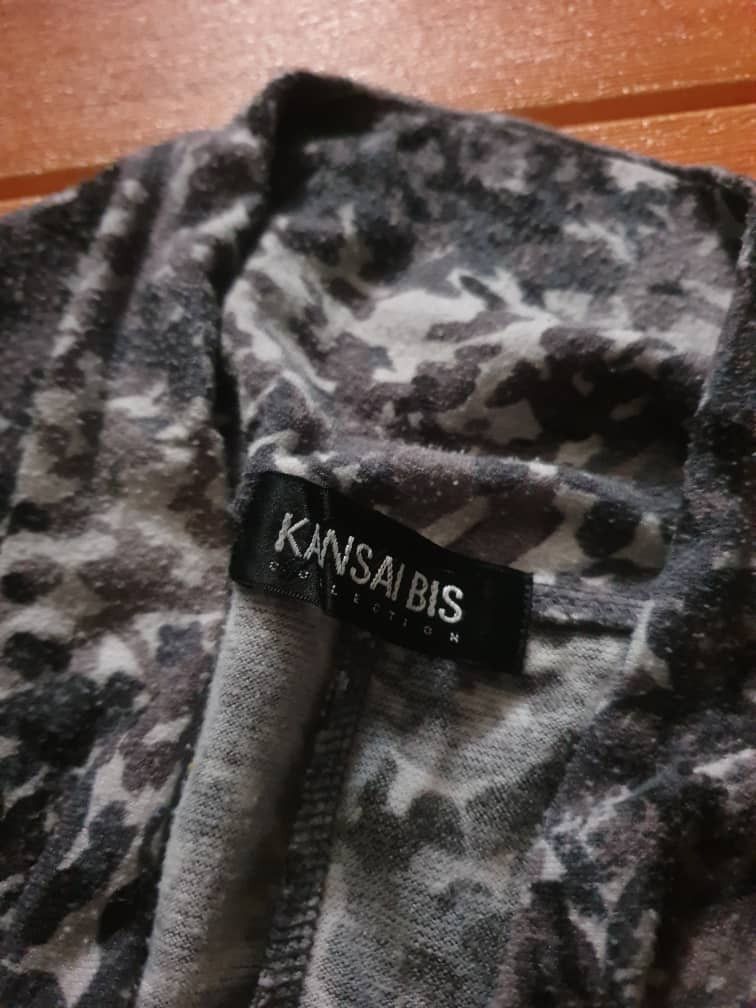 Kansai Yamamoto Kansai bis Japanese brand Leopard dress Size L / US 10 / IT 46 - 2 Thumbnail