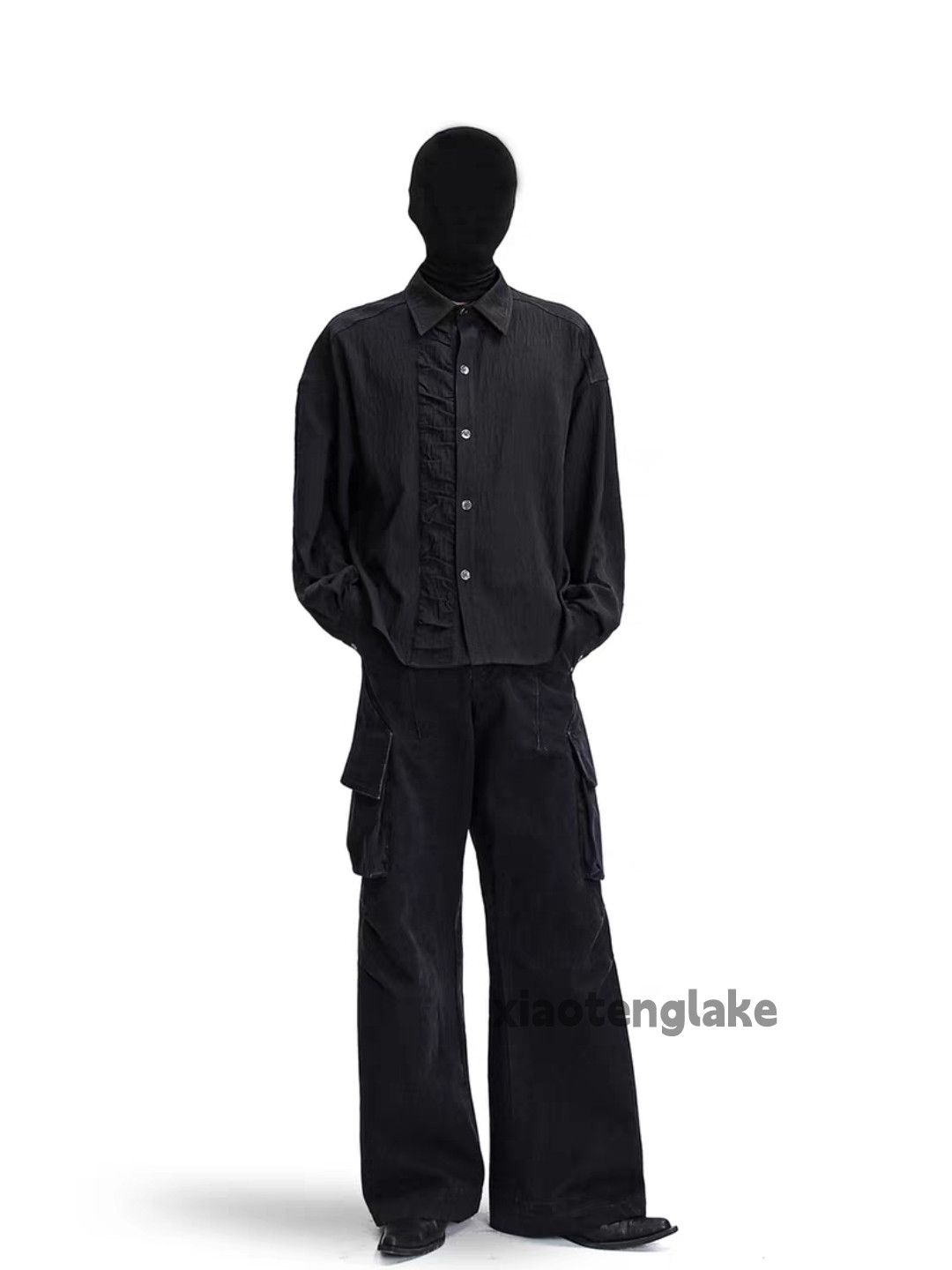 Vintage ltx vintage loose baggy hiphop military flared pants Size US 28 / EU 44 - 6 Thumbnail