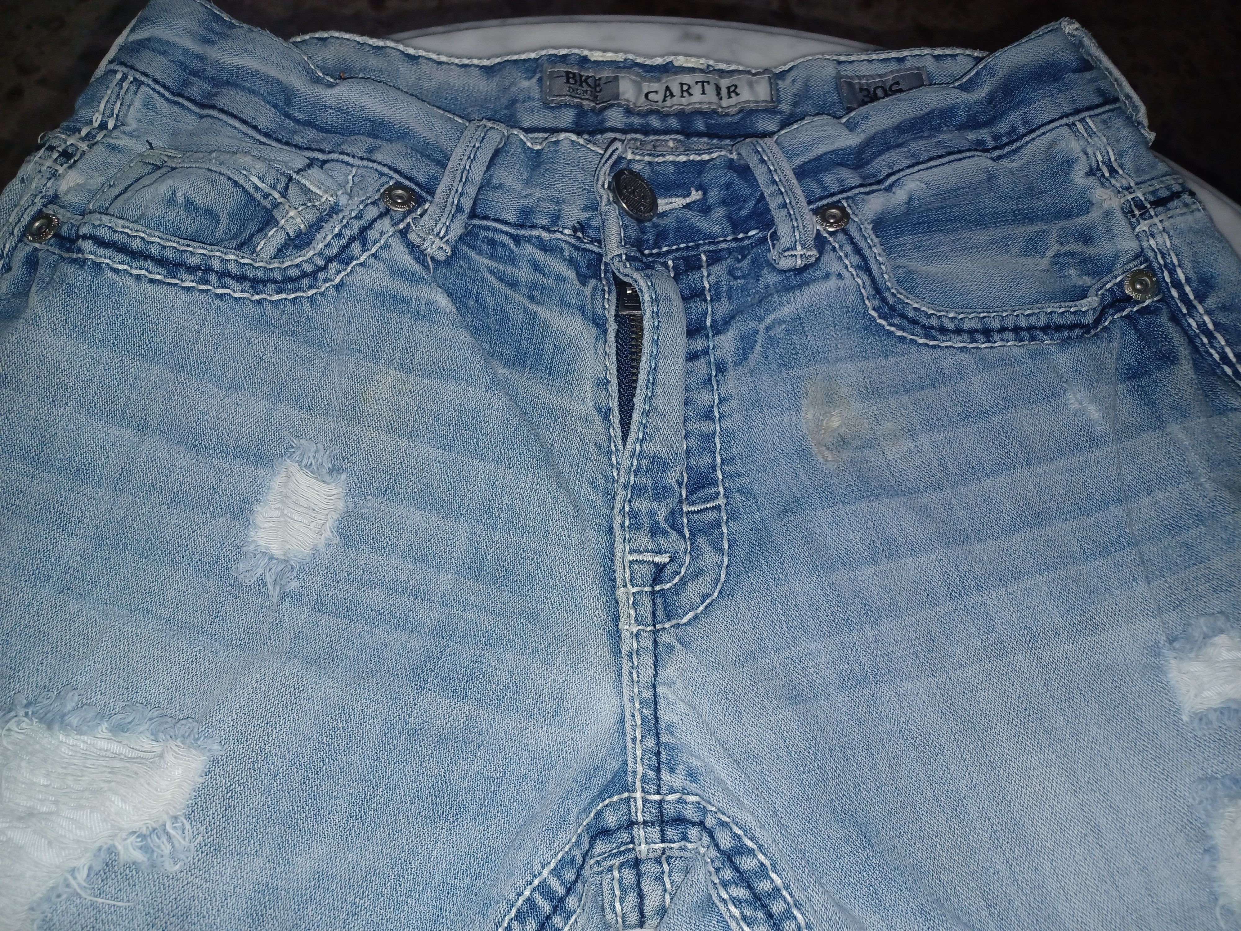 Other BKE Denim Men's Blue Jeans Carter 30S Size US 30 / EU 46 - 2 Thumbnail