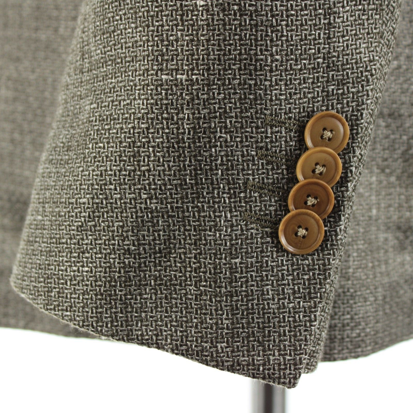 Luciano Barbera Luciano Barbera Sport Coat Size 44 US in Green Size 44R - 3 Thumbnail