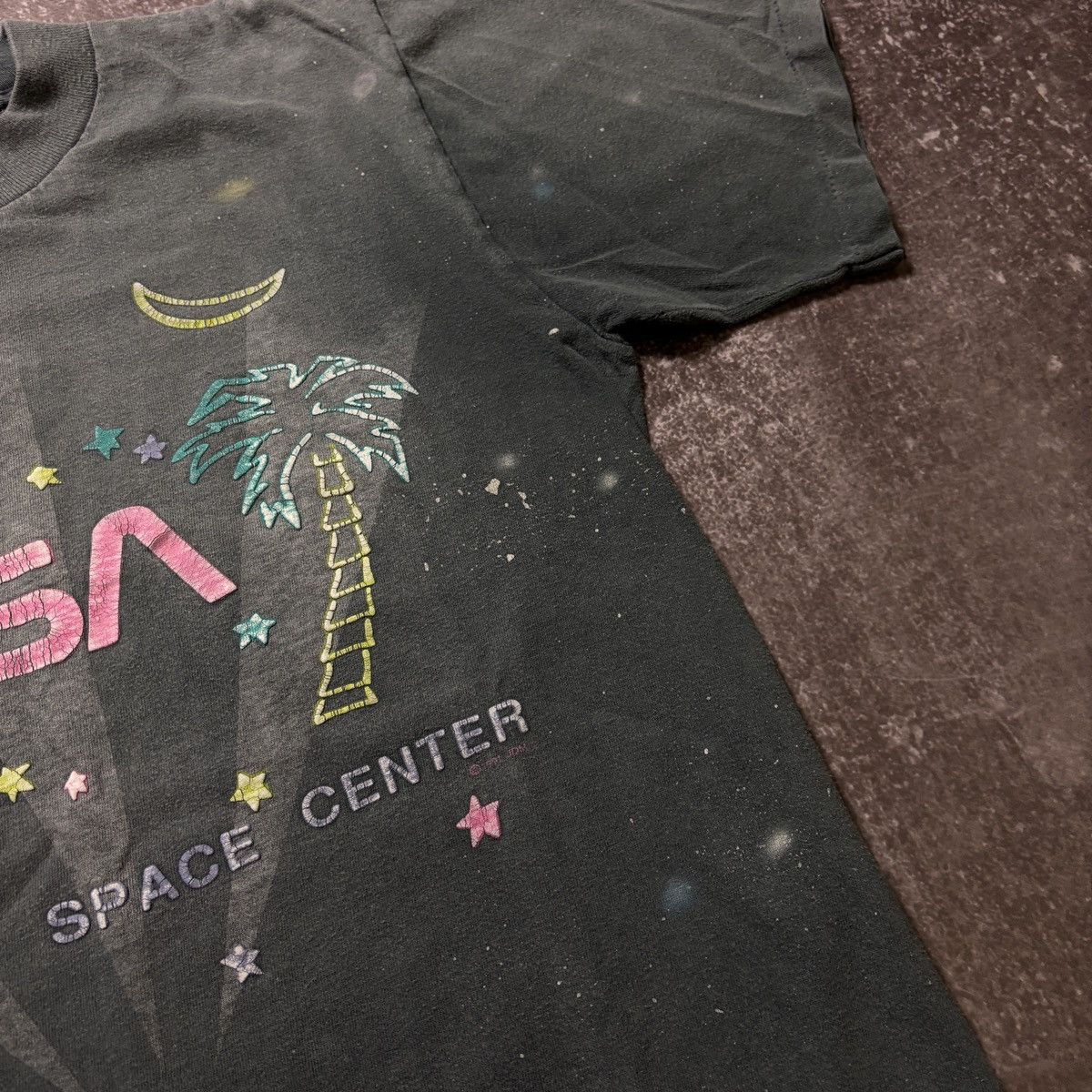 NASA × Vintage NASA 1991s VINTAGE CRAZY VIBE T-SHIRT Y2K 90s STREETWEAR Size US M / EU 48-50 / 2 - 6 Thumbnail