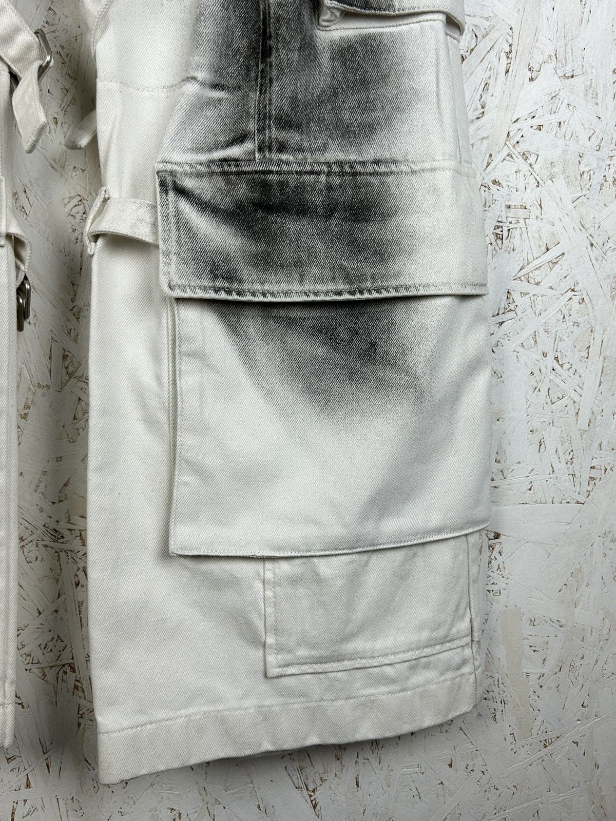 Acne Studios NWT Acne Studios Cargo Jeans White Wide 36 FN-WN-TROU001179 Size 25" / US 0 / IT 36 - 6 Thumbnail