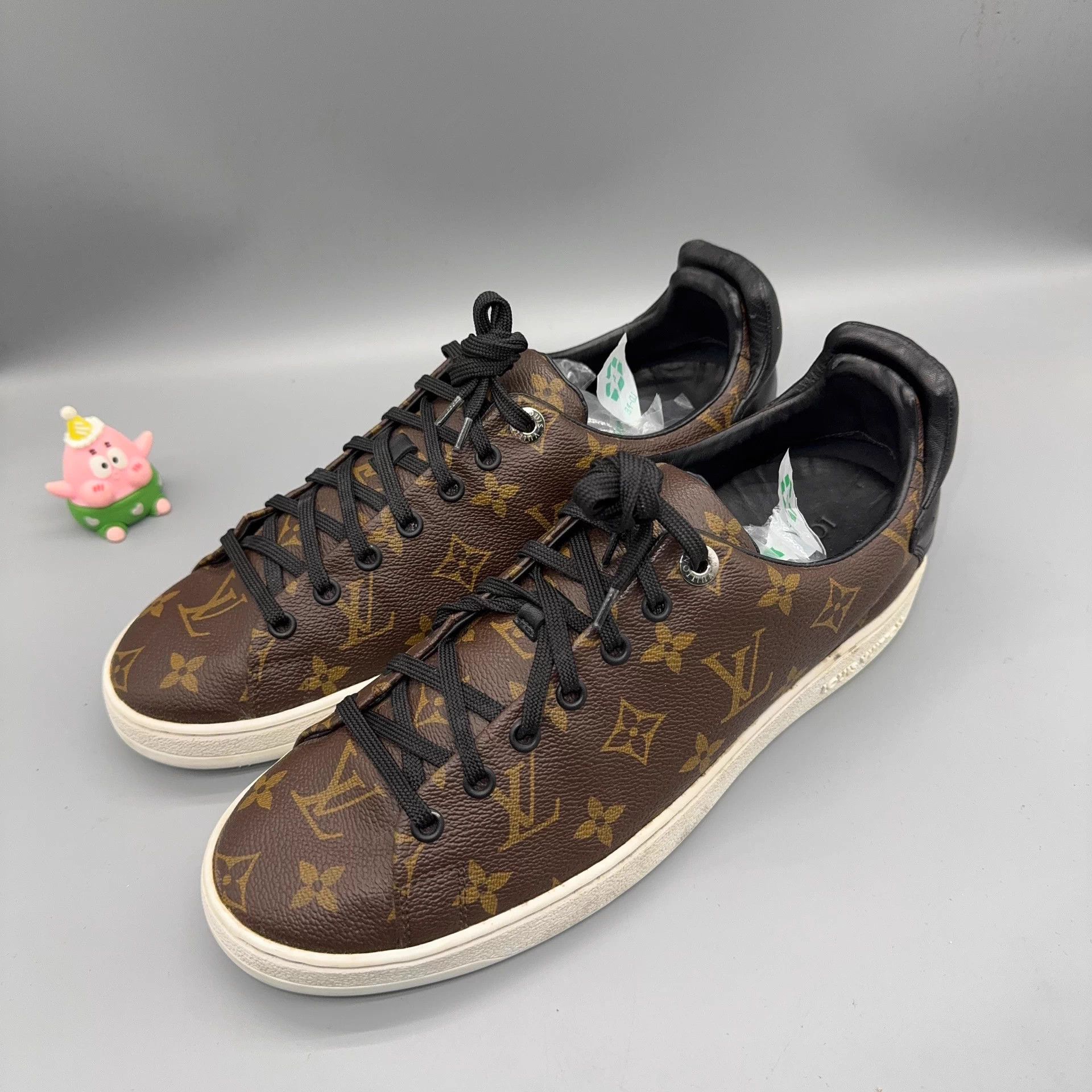 Louis Vuitton LOUIS VUITTON Frontrow Brown 41.5 Shoes Size US 8.5 / EU 41-42 - 1 Thumbnail