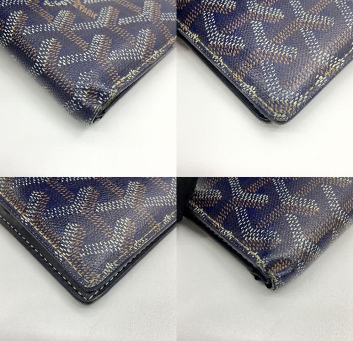 Goyard Goyard bifold blue monogram wallet Size ONE SIZE - 7 Thumbnail
