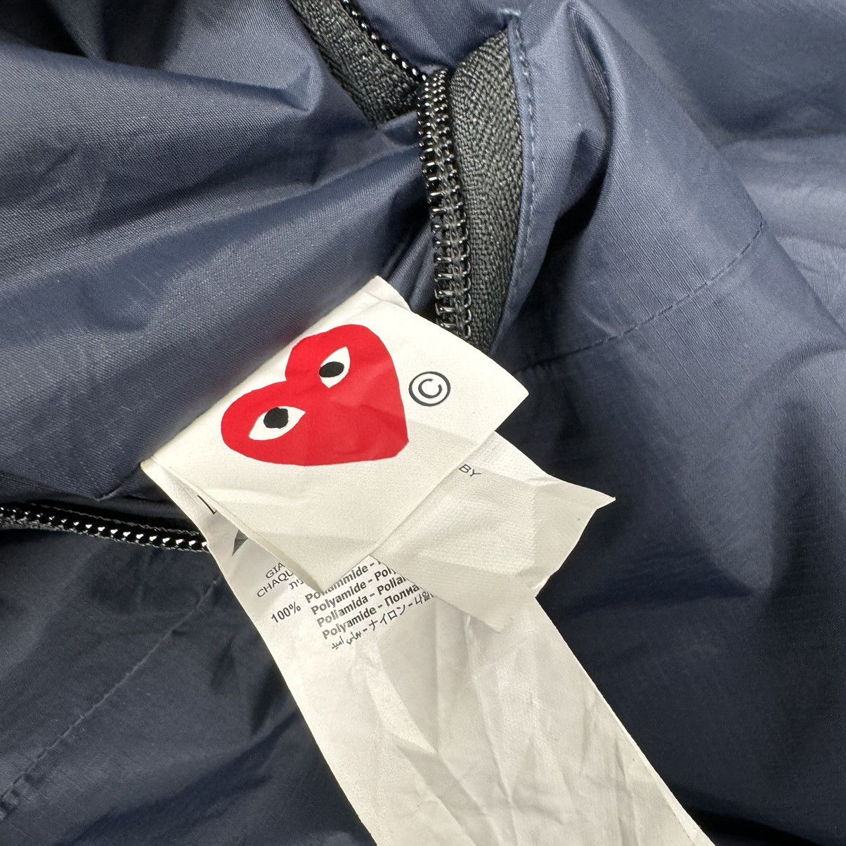 Comme des Garcons 🔥CDG PLAY X KWAY HOODIE WINDBREAKER JACKET Size US XL / EU 56 / 4 - 12 Thumbnail
