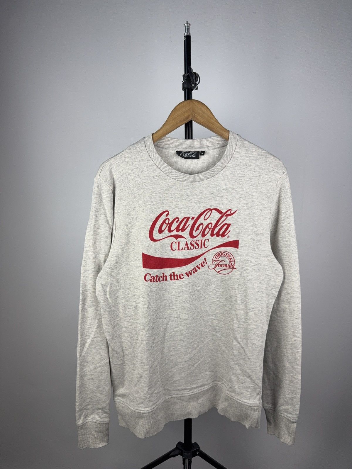 Coca Cola Coca-Cola Classic Sweatshirt Catch The Wave Grey M Size US M / EU 48-50 / 2 - 1 Thumbnail