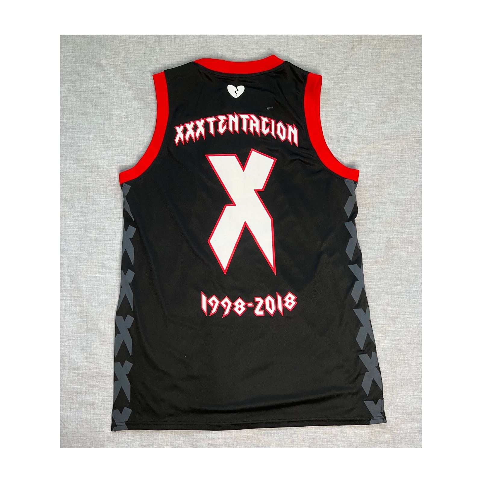 Rap Tees XXXTentacion Memorial Tribute Rap Basketball Jersey XL Size US XL / EU 56 / 4 - 2 Thumbnail