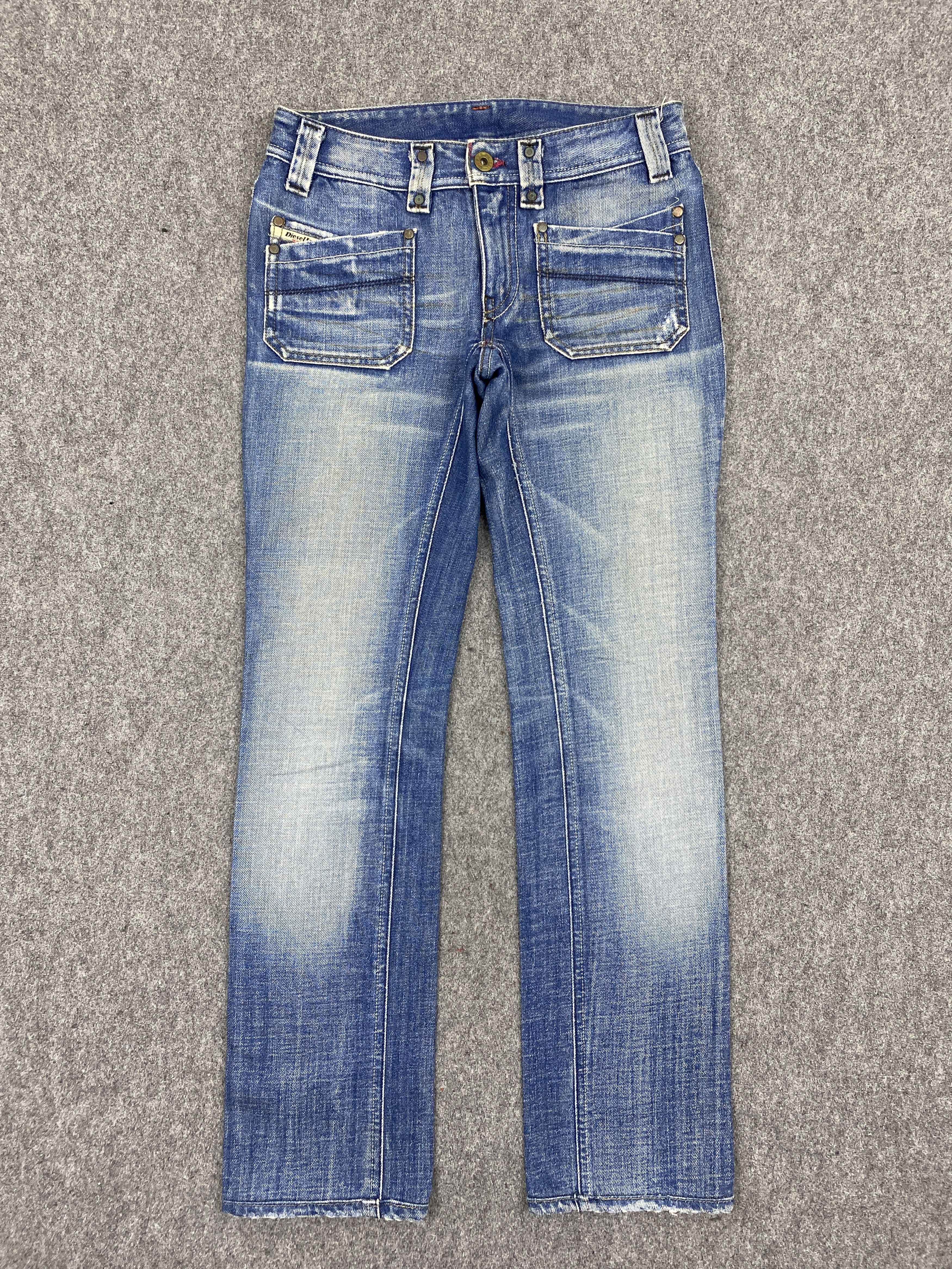 Diesel Vintage Diesel Multi Pocket Denim Blue Jeans DP2744 Size US 28 / EU 44 - 1 Thumbnail