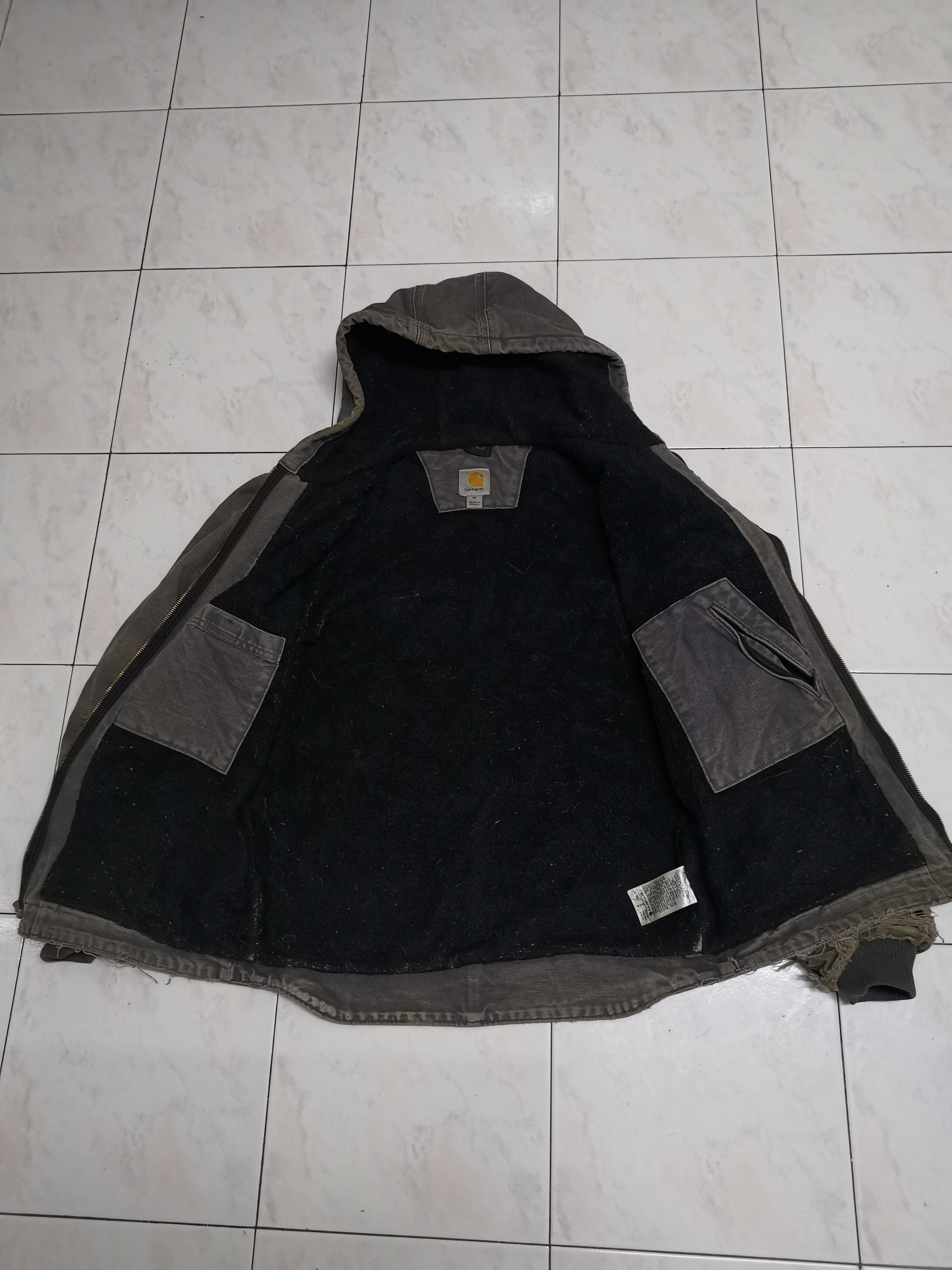 Carhartt Vintage carhartt Detroit Hooded jacket Size US M / EU 48-50 / 2 - 6 Thumbnail