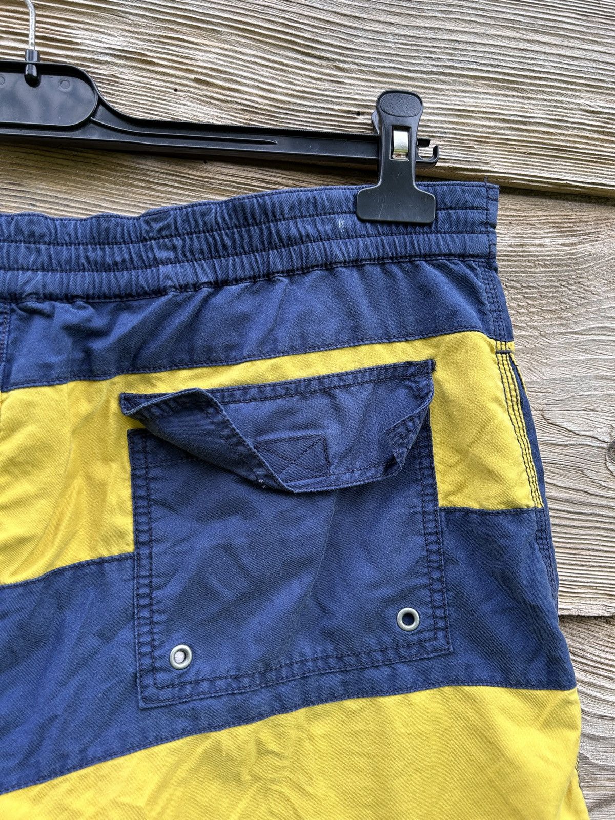 Polo Ralph Lauren Vintage Polo By Ralph Lauren R67 Skull Striped Nylon Shorts Size US 34 / EU 50 - 6 Thumbnail