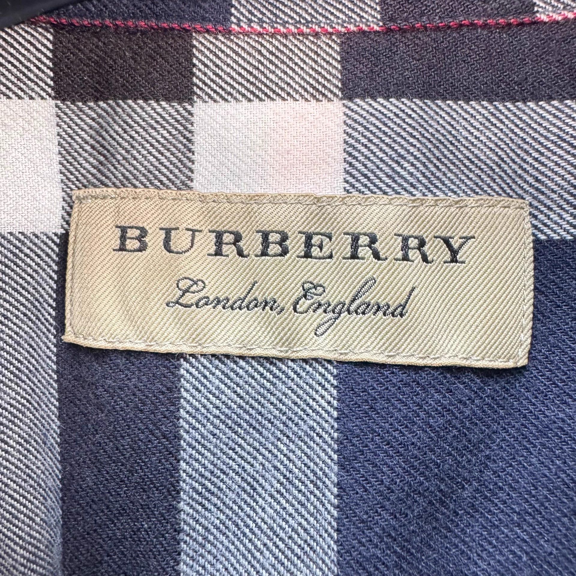 Burberry Burberry Red Line Check LS Shirt L 98 New Size US L / EU 52-54 / 3 - 6 Thumbnail