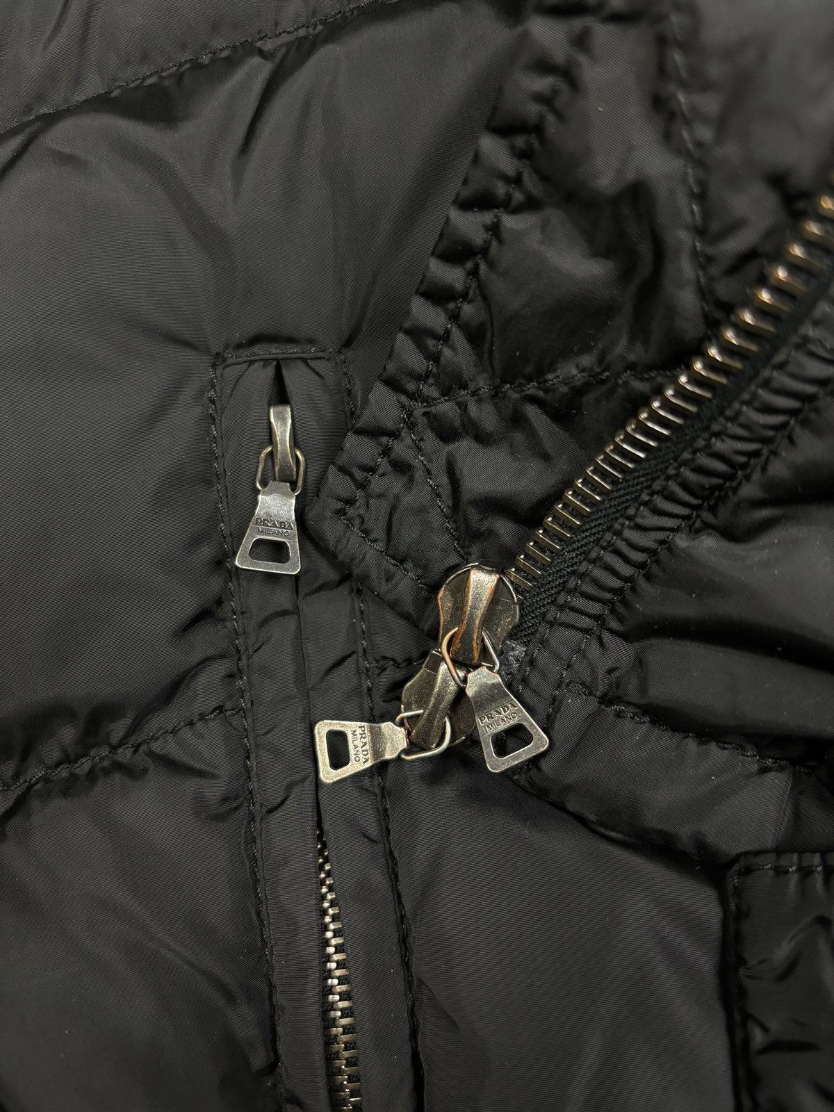 Prada Prada Milano Cropped Down Hooded Jacket Size M / US 6-8 / IT 42-44 - 8 Thumbnail