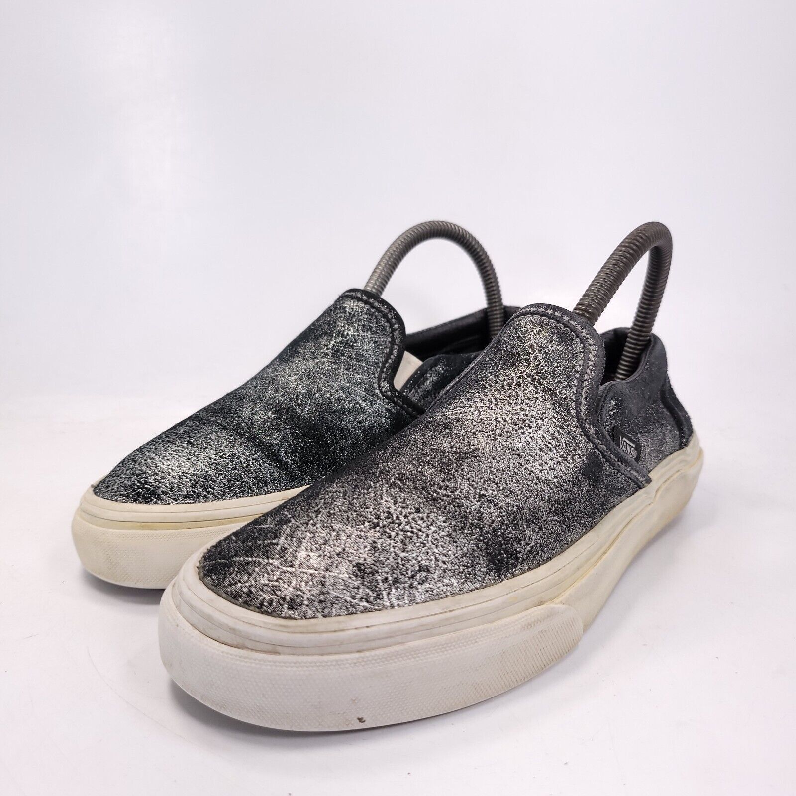 Vans Vans Off the Wall Shoe Womens Size 6 Mens 4.5 TB9C Black Size US 6 / IT 36 - 1 Thumbnail